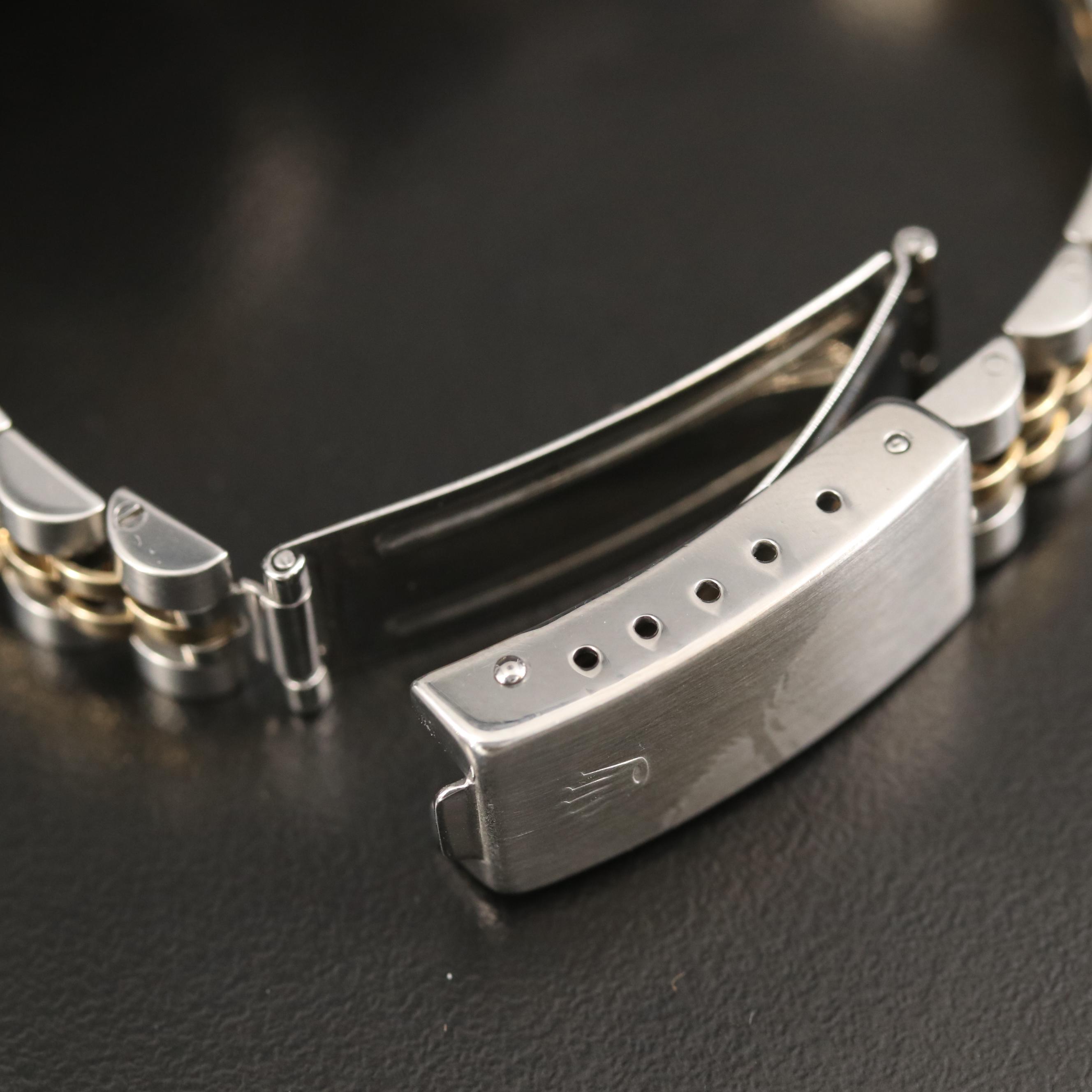 1978  Rolex Datejust 14K Gold and Stainless Steel 1.50 CTW Diamond  Watch