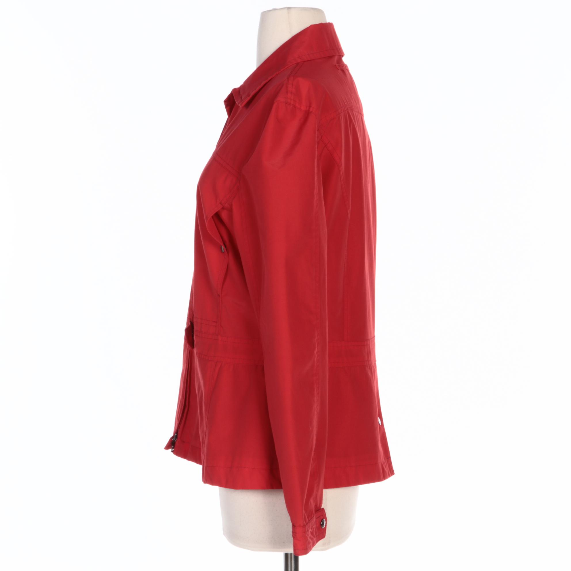 Prada Sport Red Gore-Tex Zip Jacket