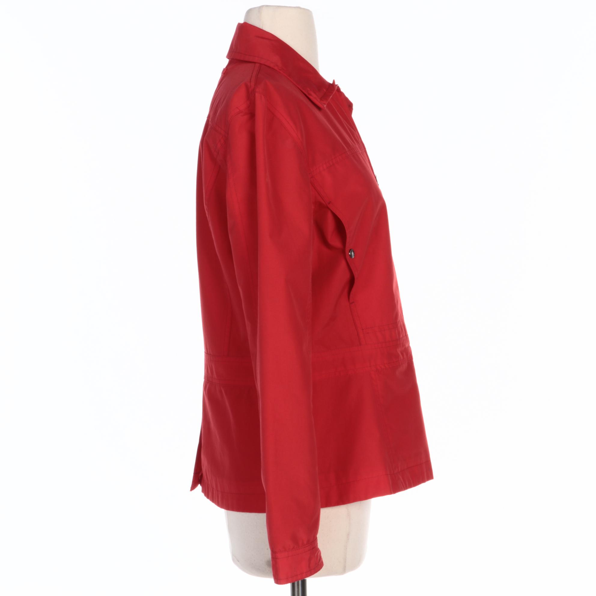 Prada Sport Red Gore-Tex Zip Jacket