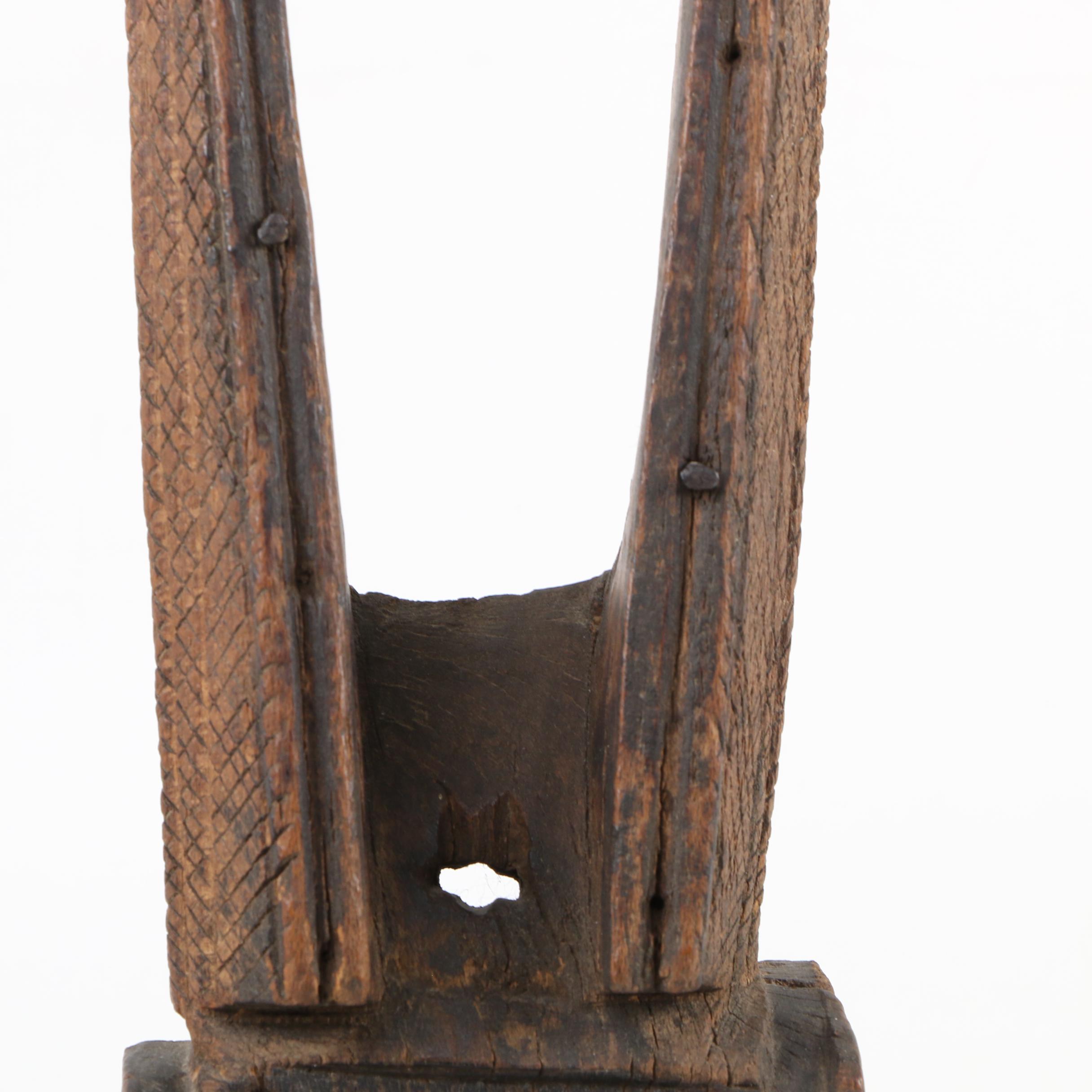 Bamana Inspired Antelope Form Door Lock, Mali