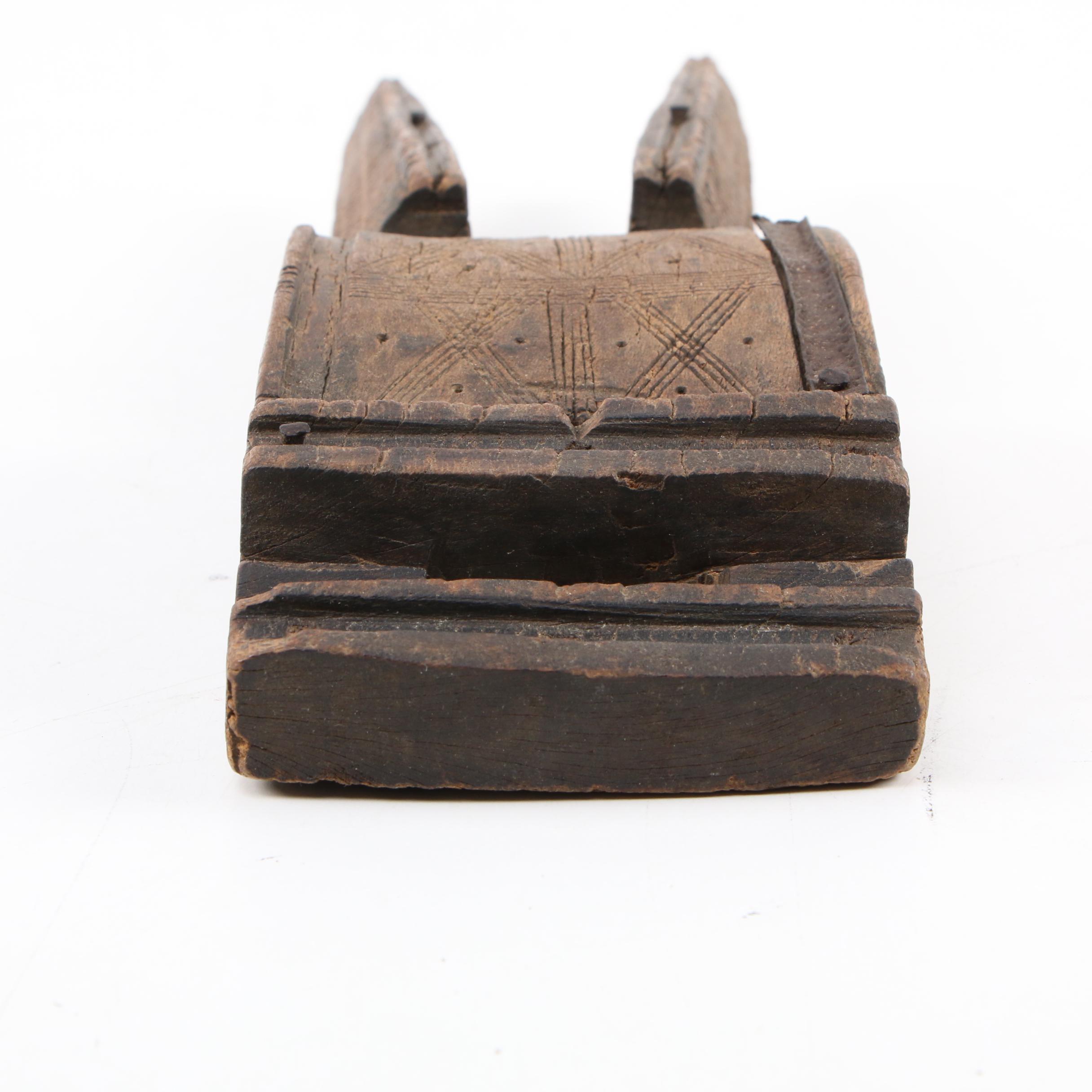 Bamana Inspired Antelope Form Door Lock, Mali