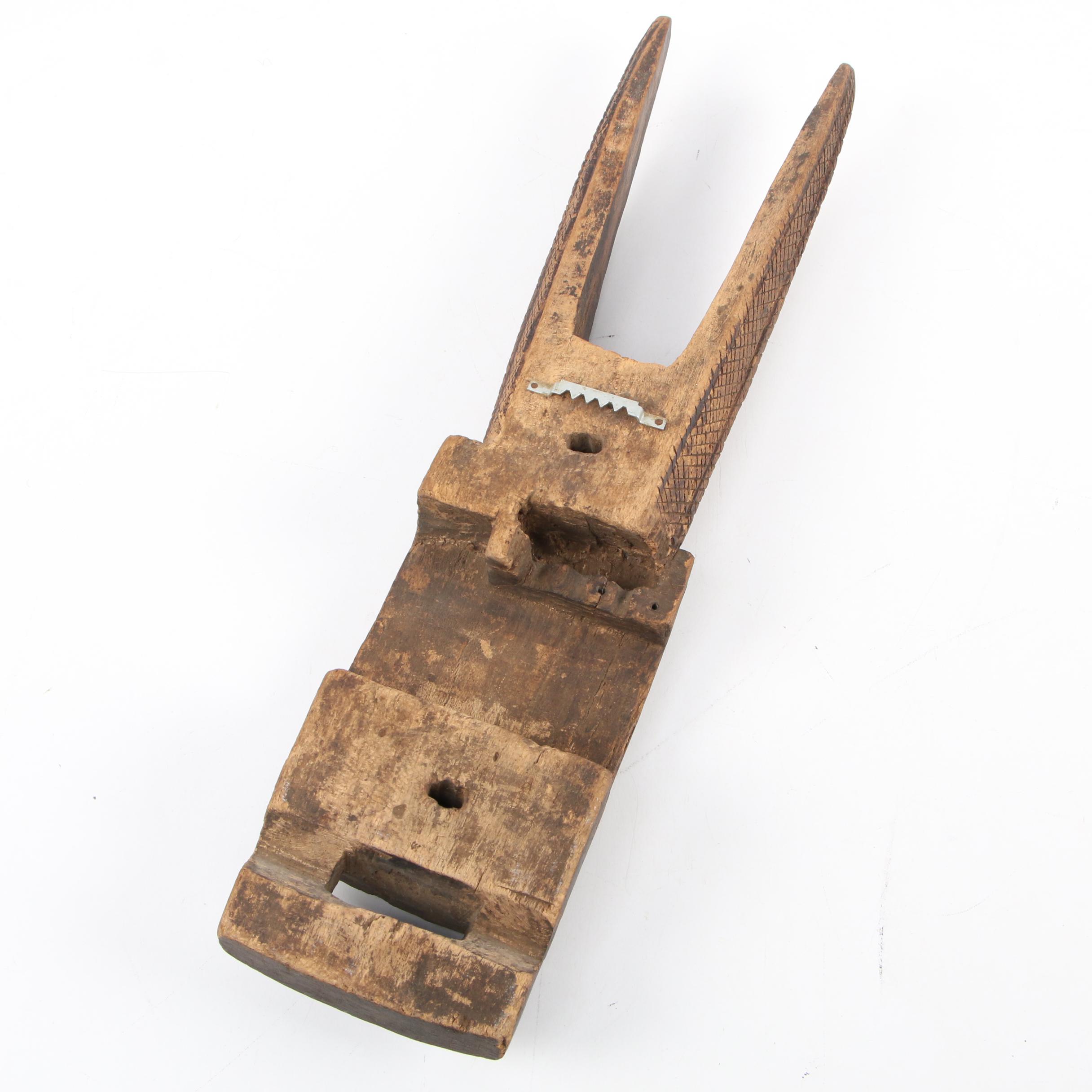 Bamana Inspired Antelope Form Door Lock, Mali