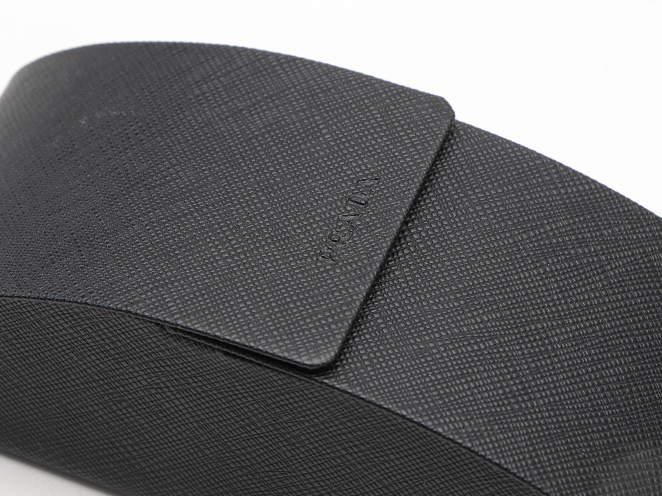 Prada SPR18U Havana Cat Eye Sunglasses with Case and Box