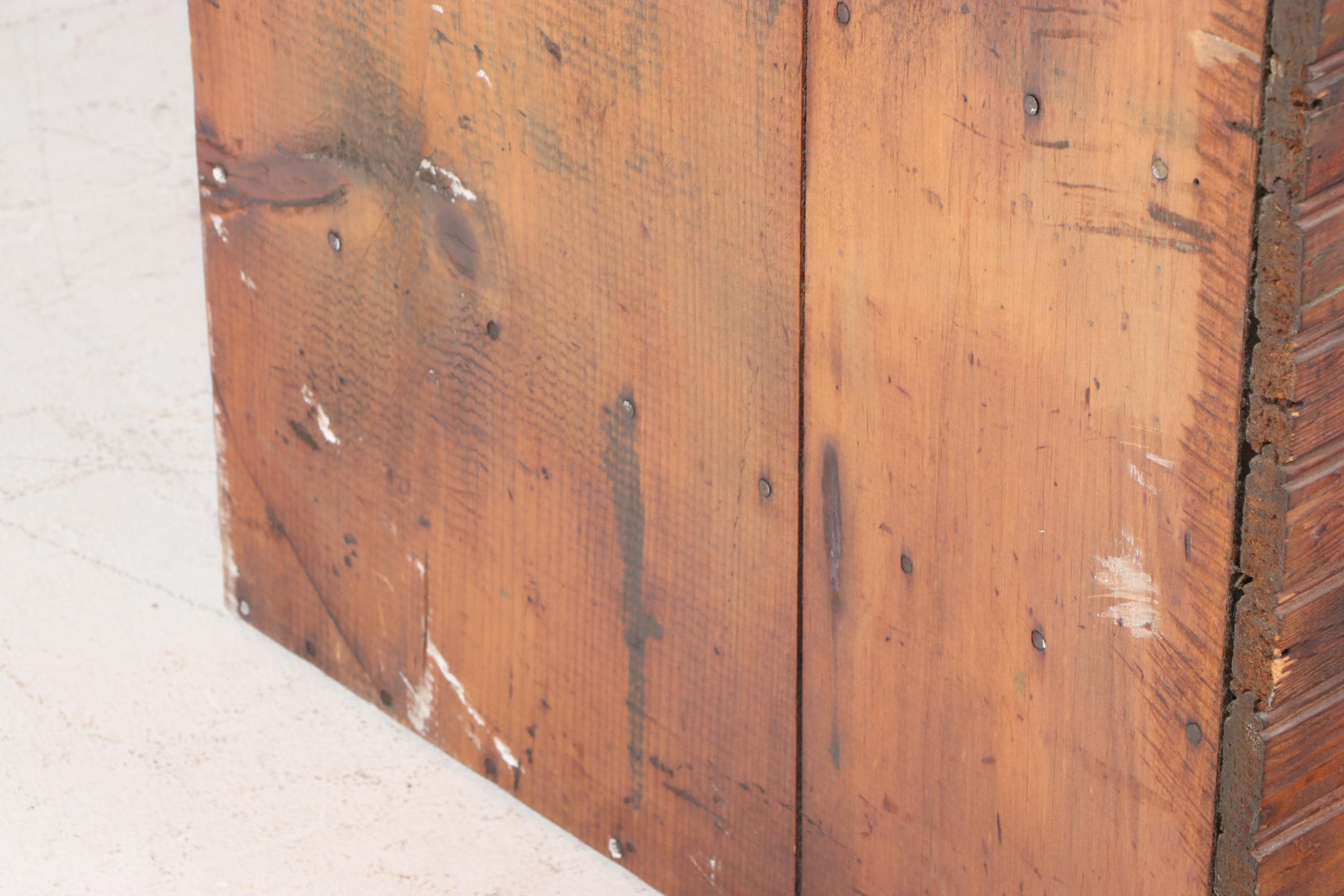 American Pine Twenty One-Drawer Card File Cabinet, Early 20th Century