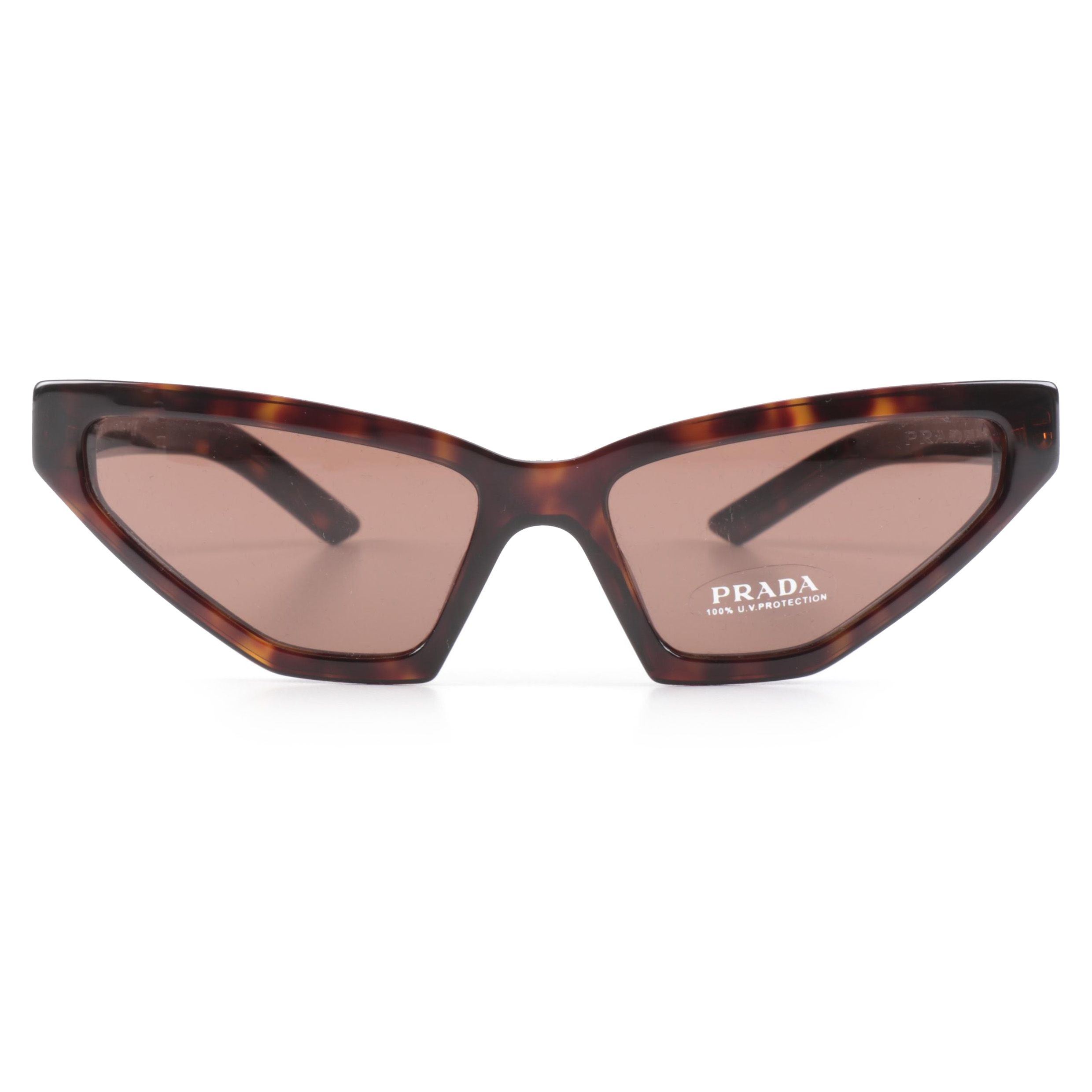 Prada SPR12V Butterfly Sunglasses in Tortoise with Case