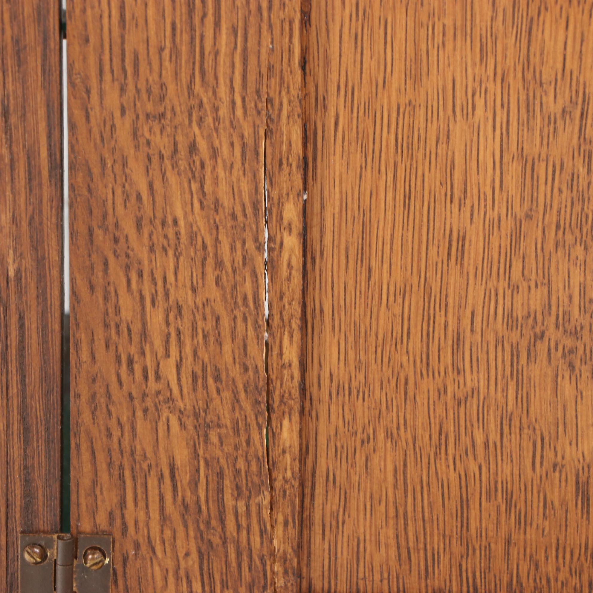 American Oak Country Store Countertop Display Case, Early 20th Century