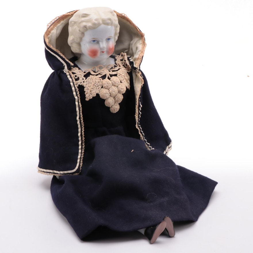 Bawo & Dotter Porcelain Doll, Late 19th to Early 20th Century