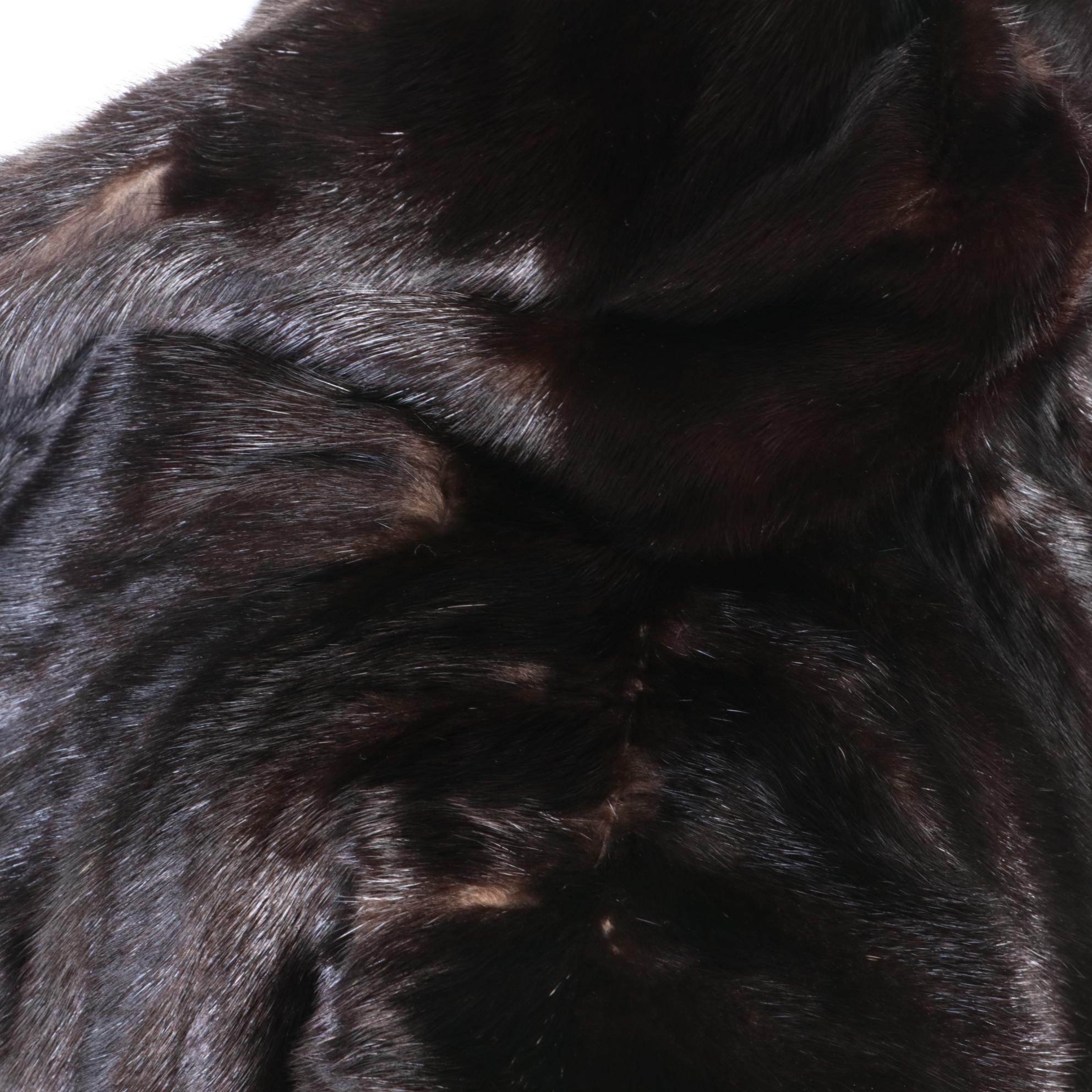 Alfred Sung Mink Fur Full-Length Coat for Evans Furs at Lazarus