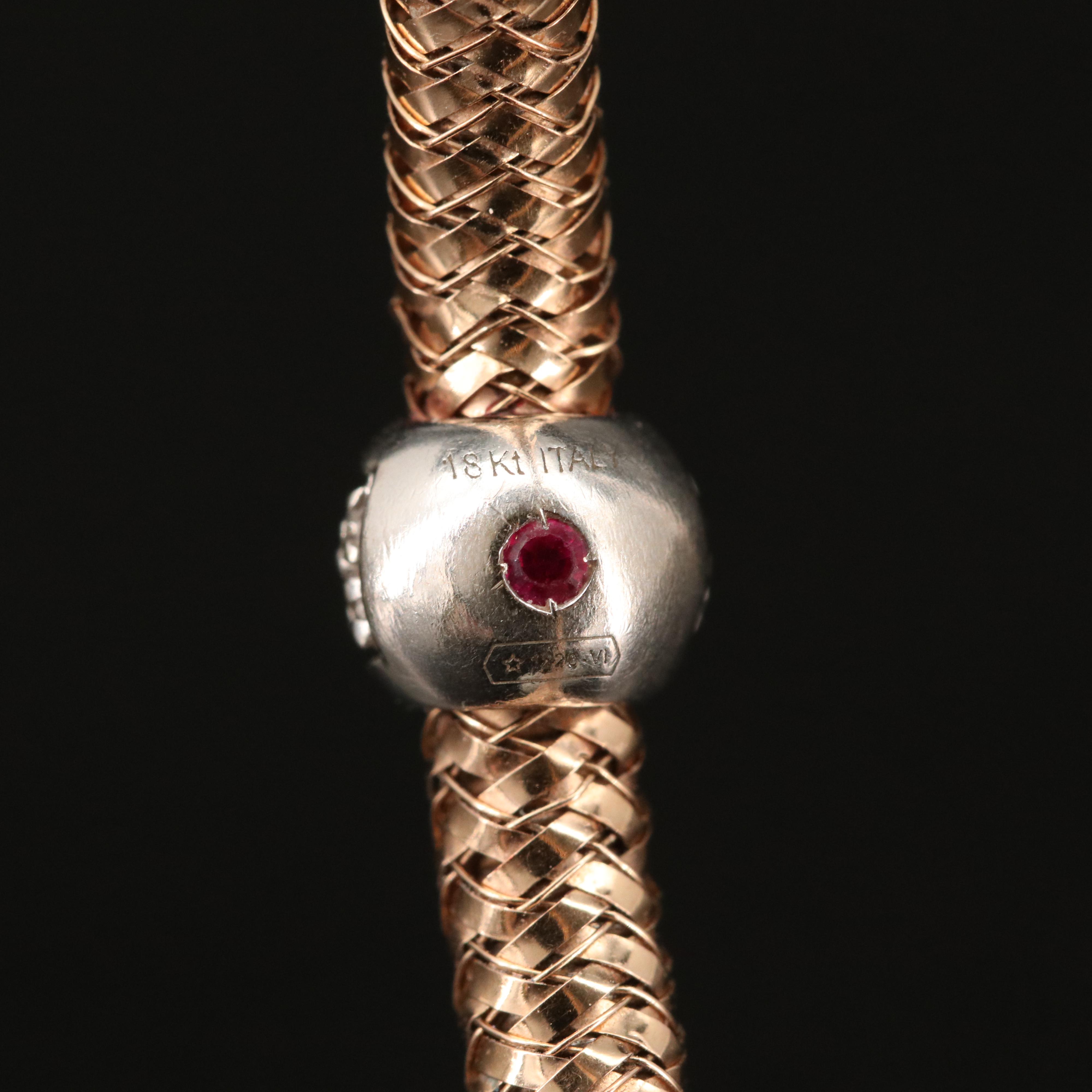 Roberto Coin 18K Diamond Expandable Bracelet