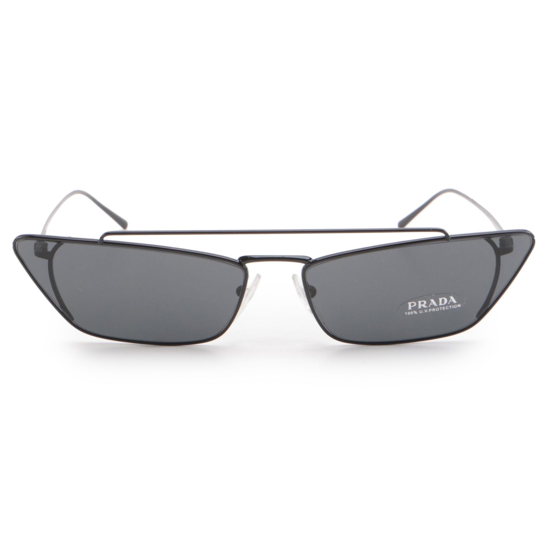 Prada SPR64U Skinny Butterfly Sunglasses with Case