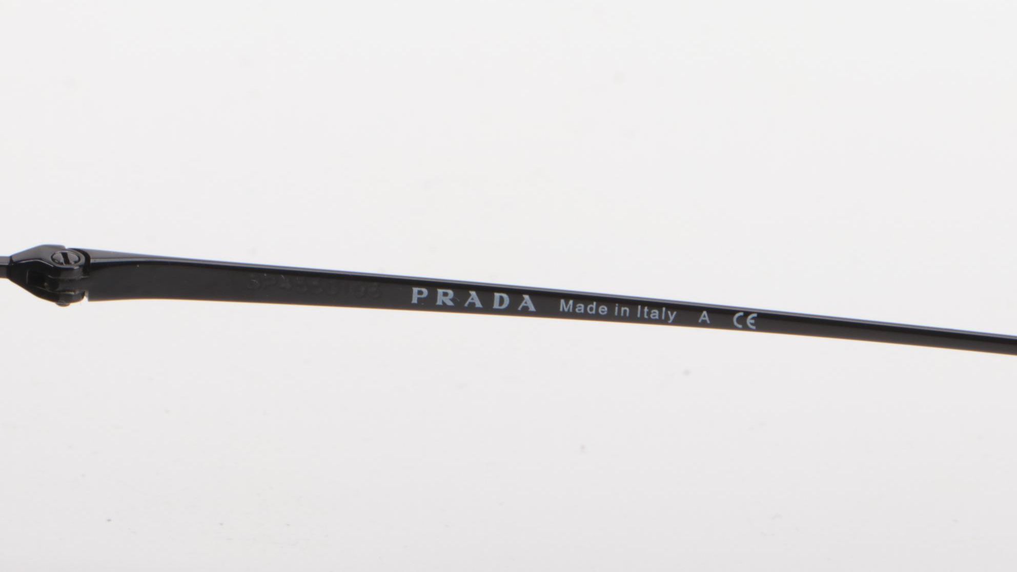 Prada SPR64U Skinny Butterfly Sunglasses with Case