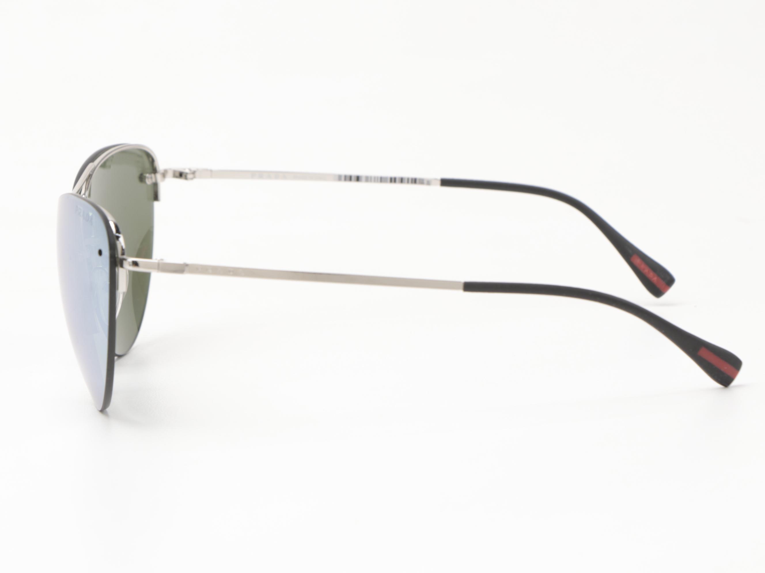 Prada SPS51R Rimless Aviator Sunglasses