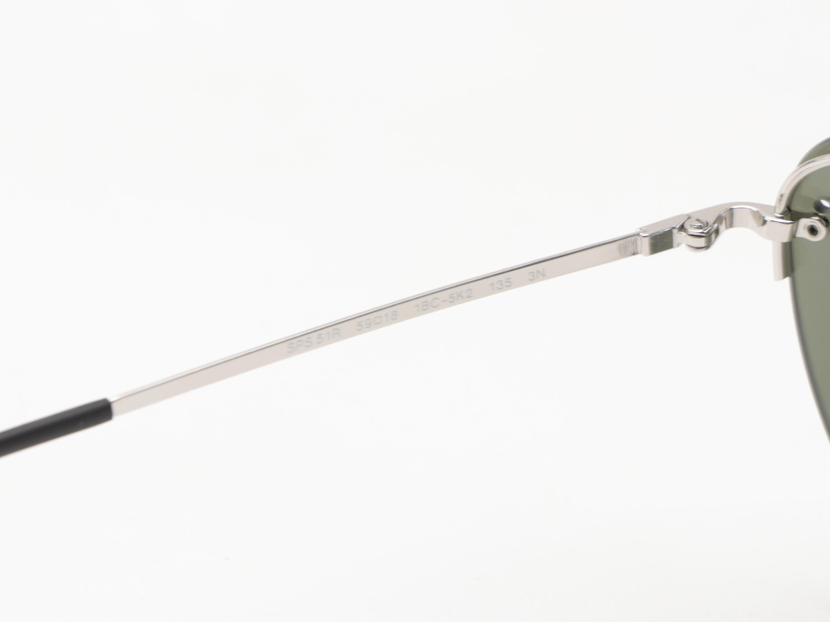 Prada SPS51R Rimless Aviator Sunglasses