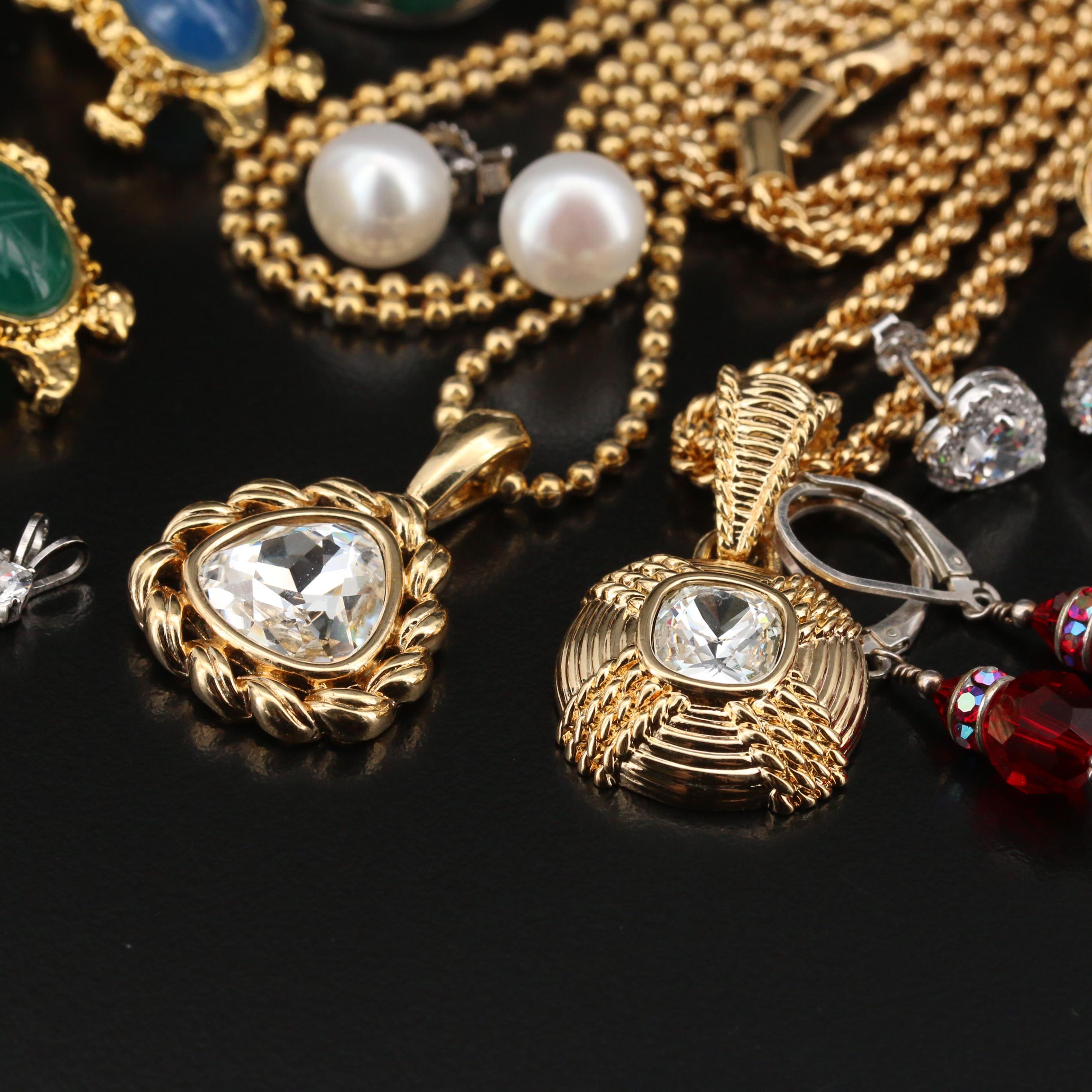 Jewelry Featuring Swarovski, Sterling, Laurel Burch and Honora