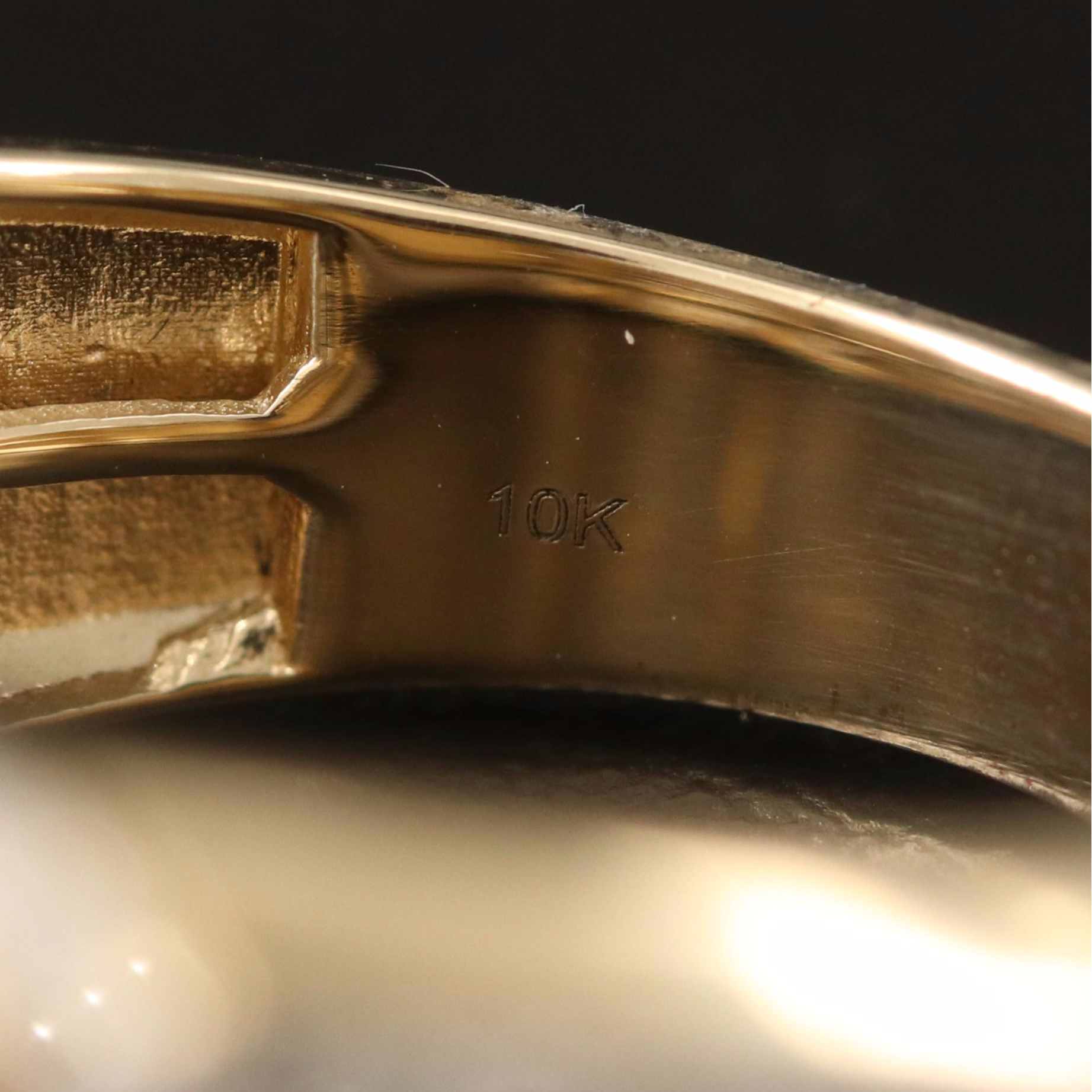 10K Diamond Cluster Ring