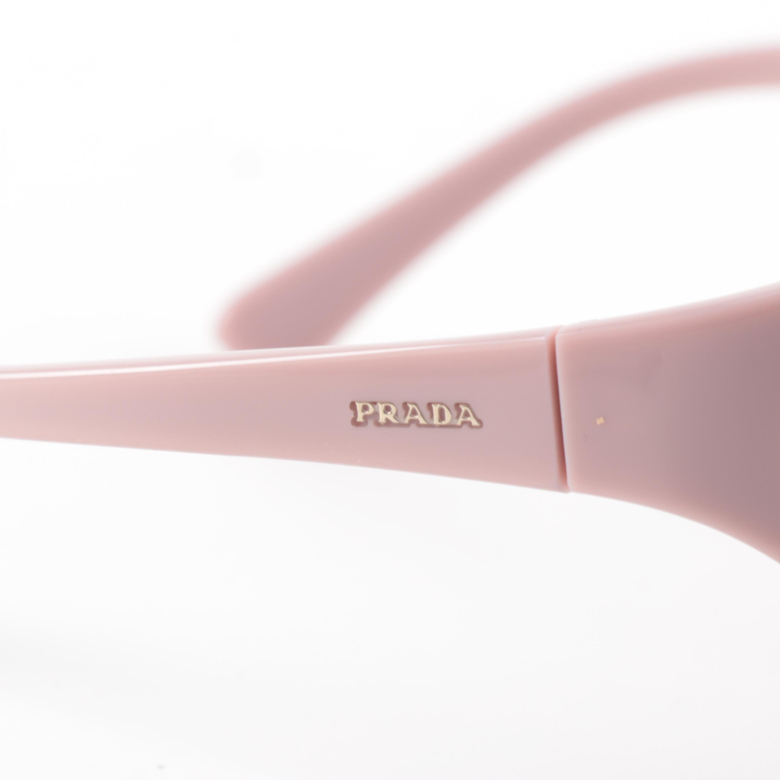 Prada Catwalk Collection SPR22V Sunglasses with Padded Pouch and Box