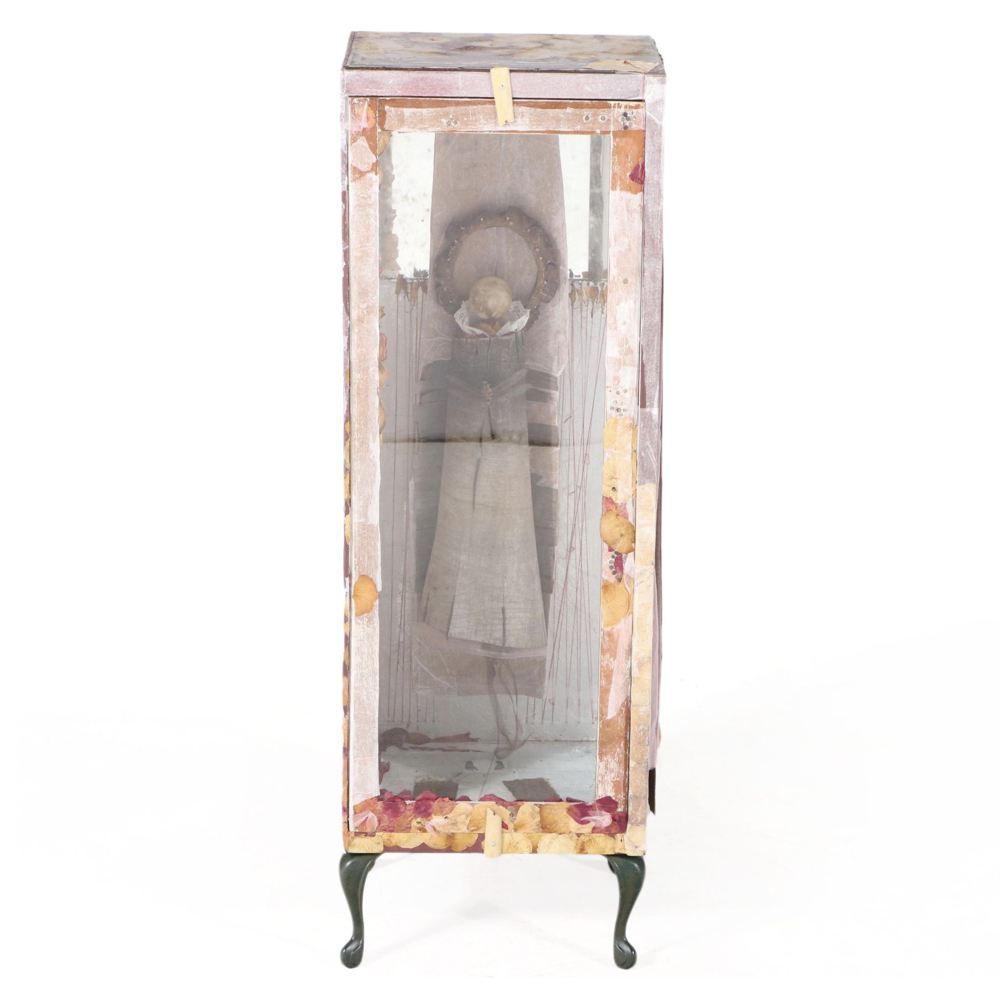 Angela Adele McElwain Monumental Mixed Media Assemblage "Détourner le Bébé"