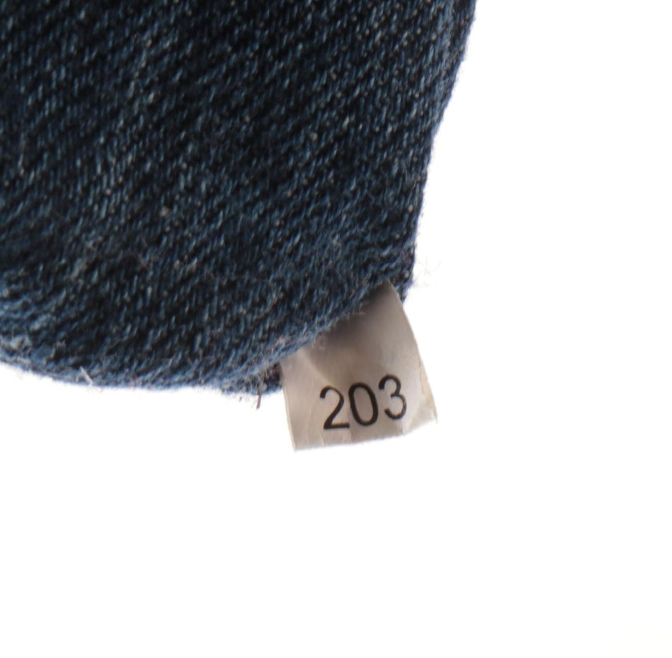 Prada Canapa Tote in Mid-Wash Denim