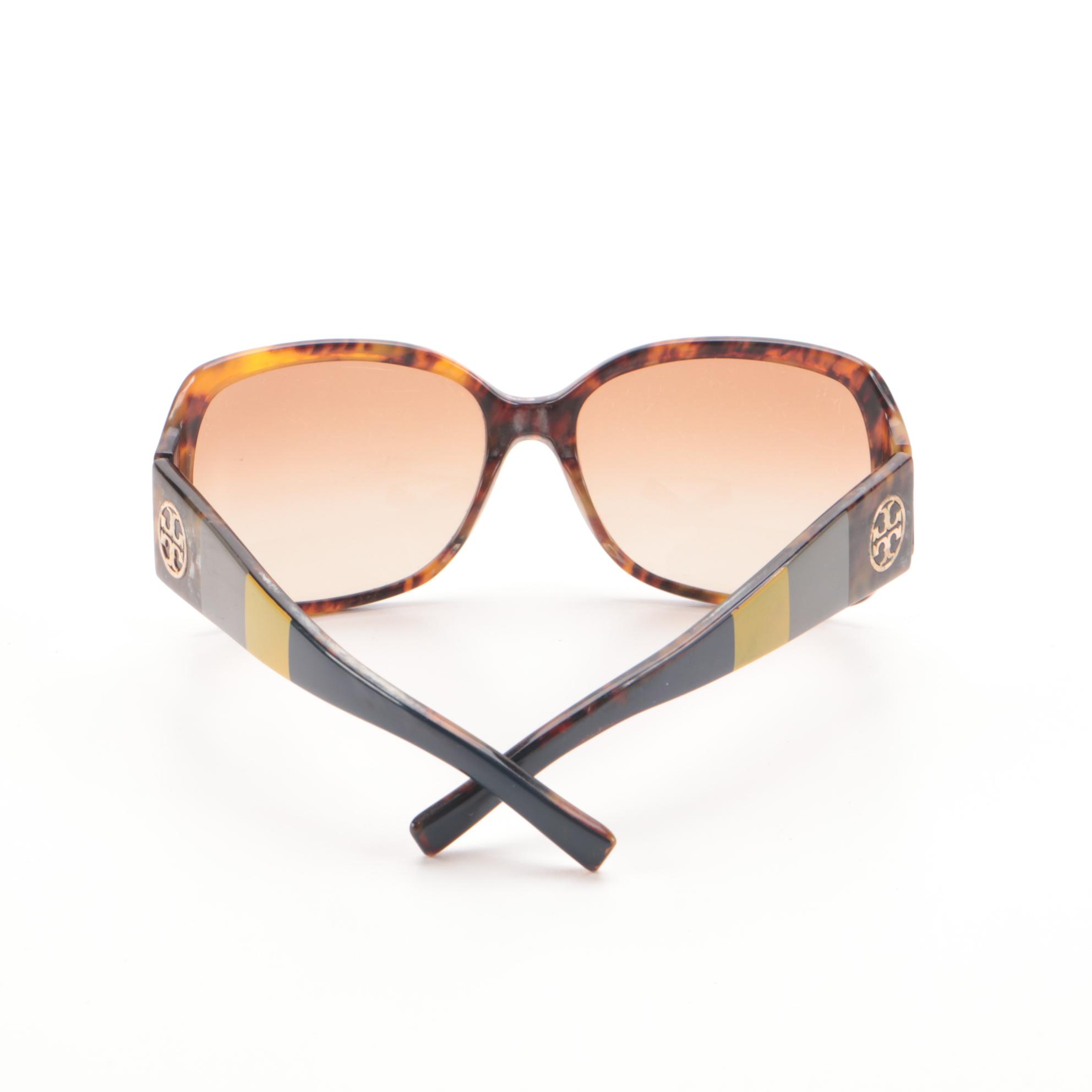 Tory Burch TY7004 Tortoise Sunglasses with Case