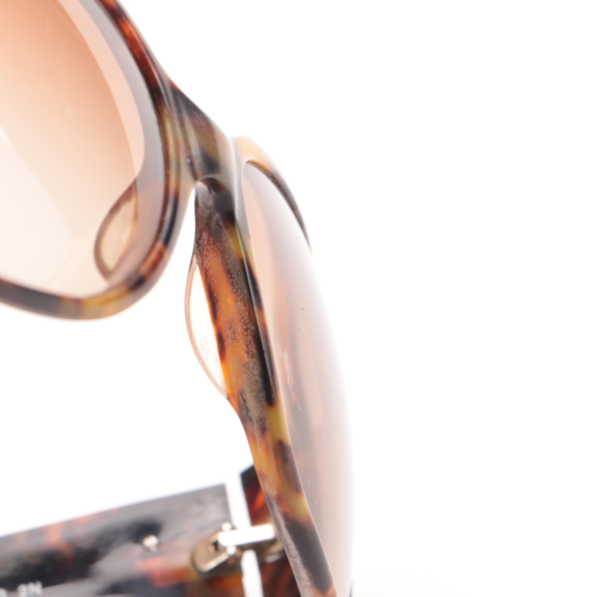 Tory Burch TY7004 Tortoise Sunglasses with Case