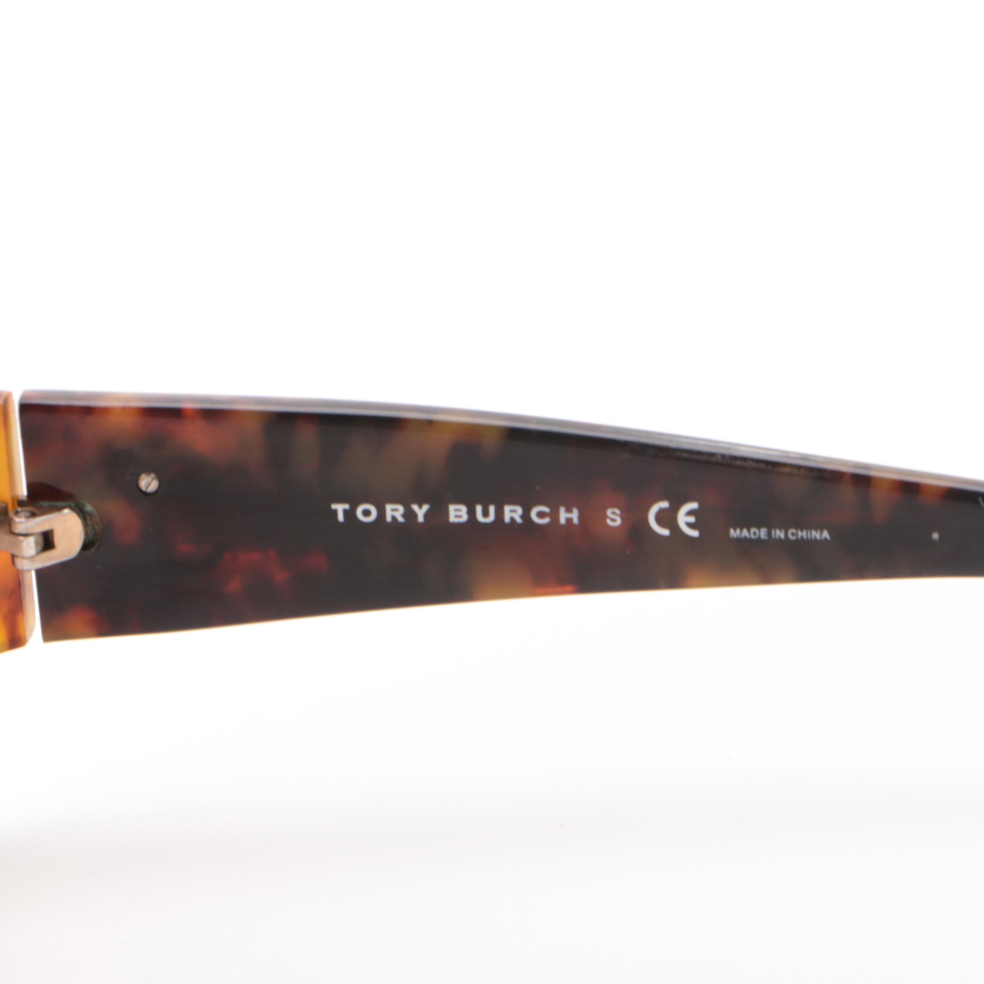 Tory Burch TY7004 Tortoise Sunglasses with Case