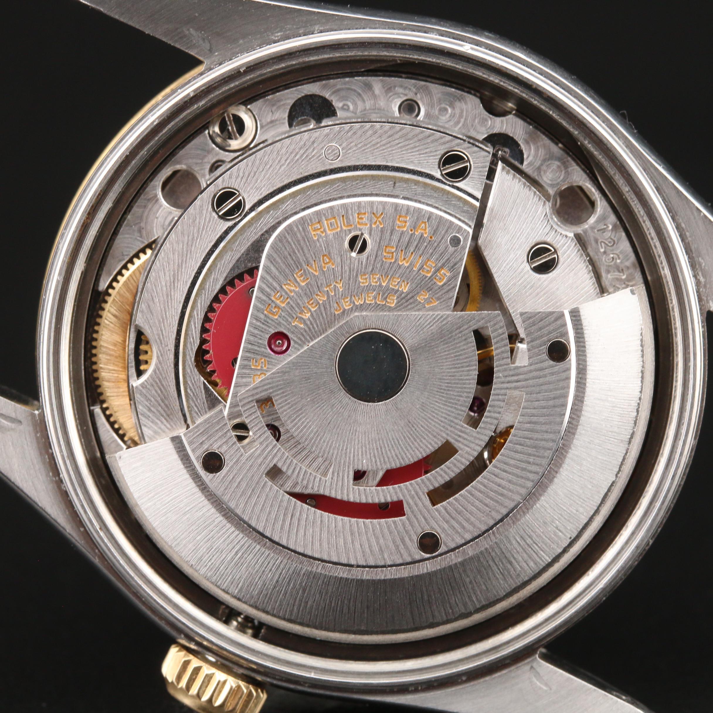 1984 Rolex Date 18K Yellow Gold and Stainless Steel Automatic Watch