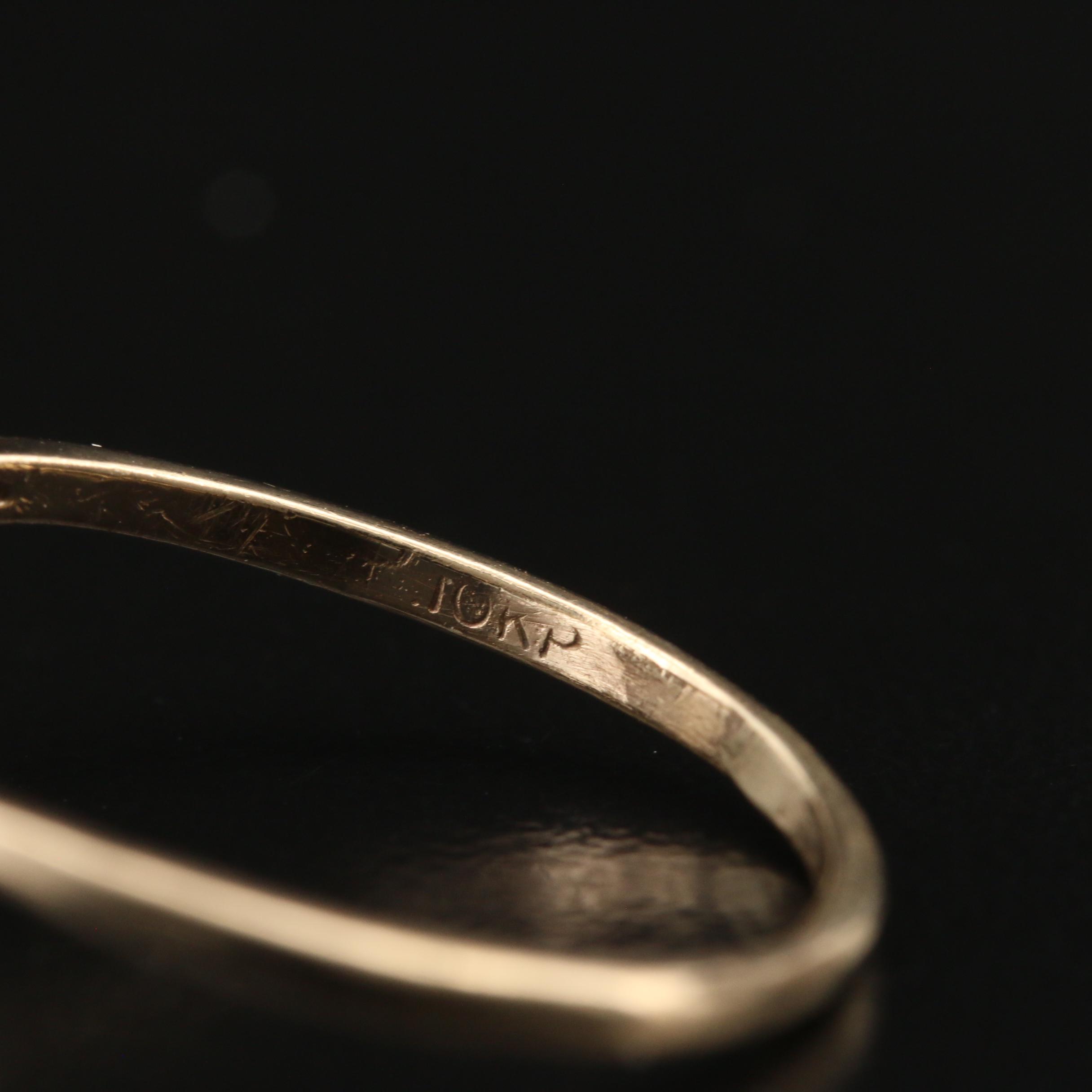 10K Diamond Cluster Ring