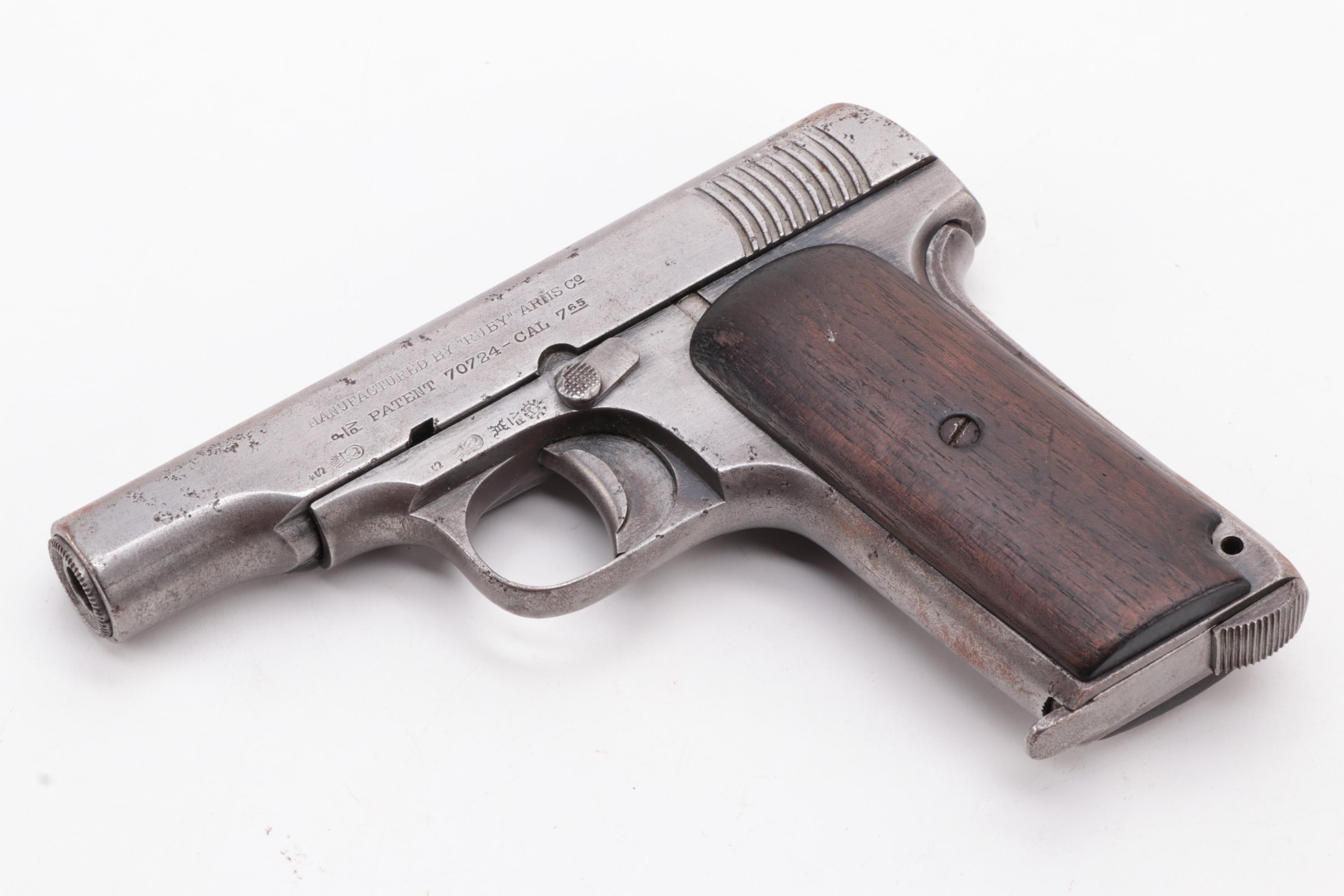 Ruby Arms Co. 7.65 Semi-Auto Pistol