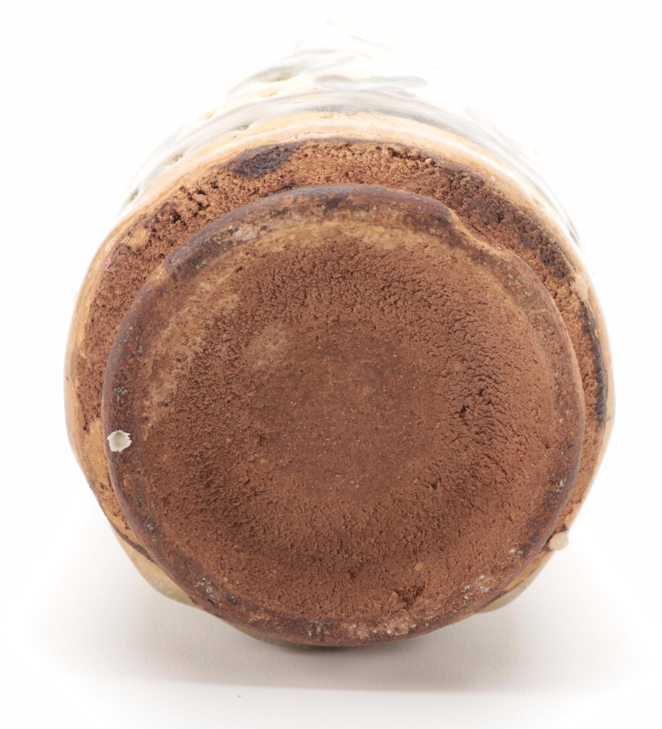 Persian Qajar Pottery Bottles and Vase, 19th Century