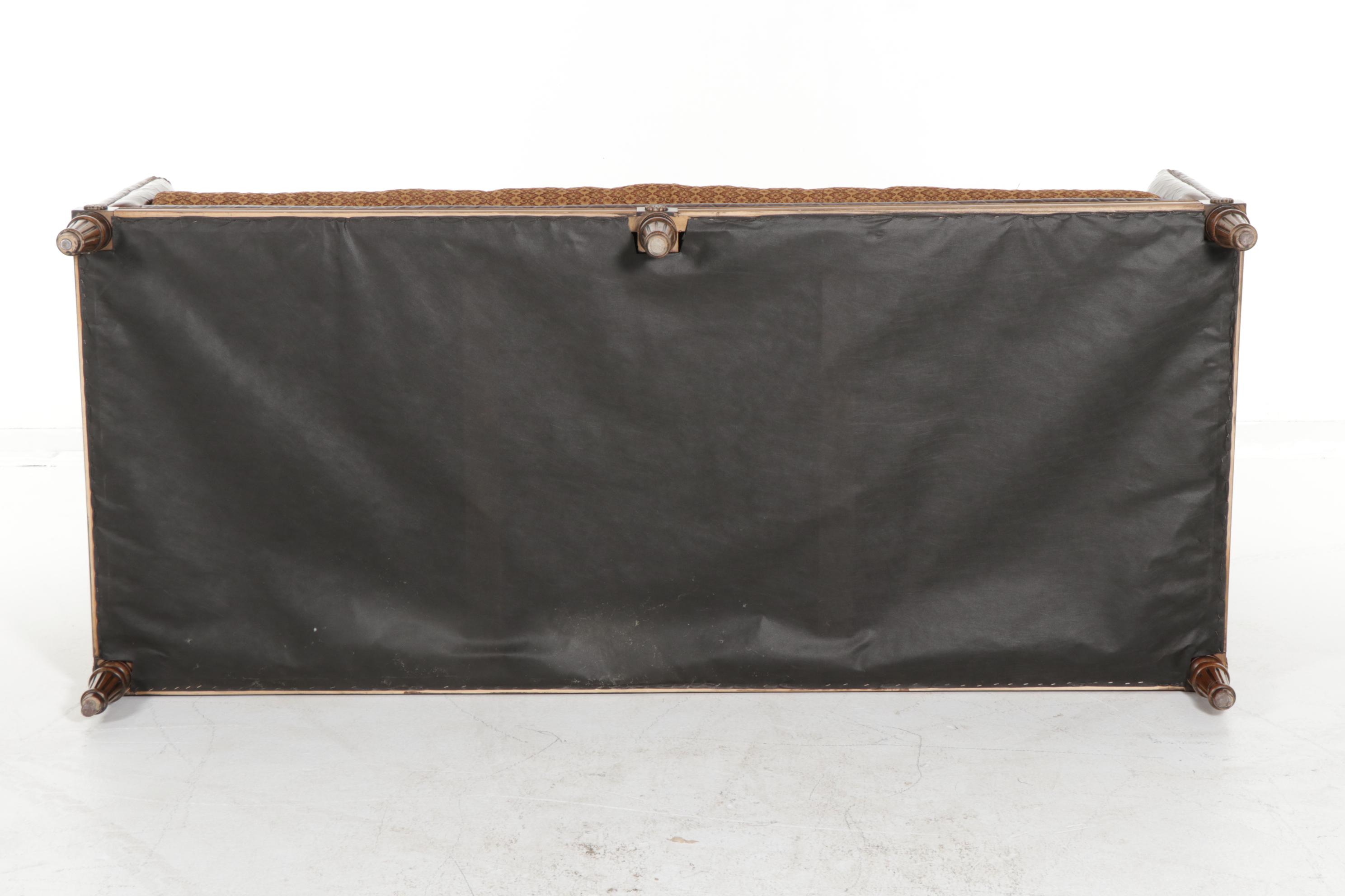 Key City Furniture "Jeff Zimmerman Collection" Leather Sofa