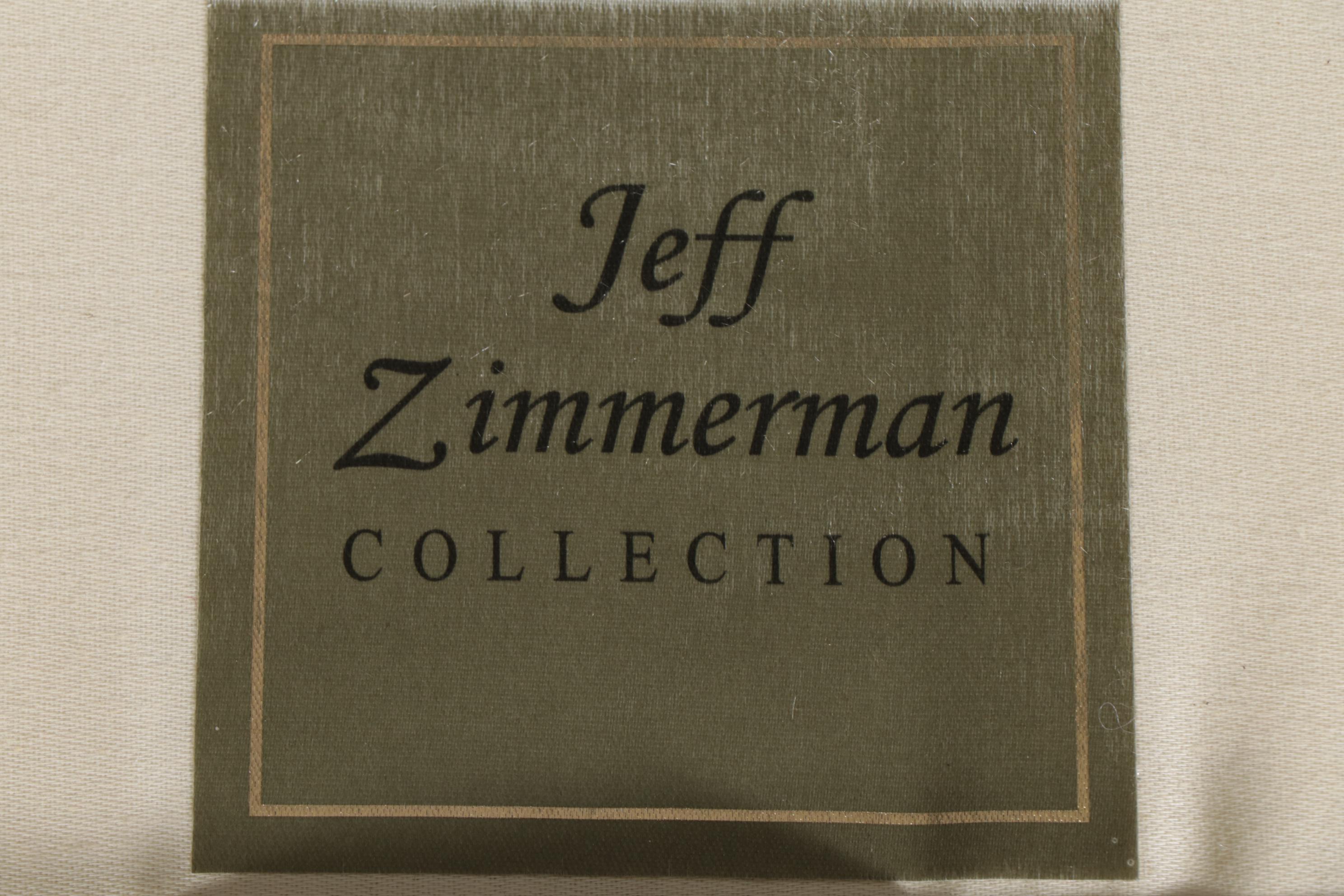 Key City Furniture "Jeff Zimmerman Collection" Leather Sofa