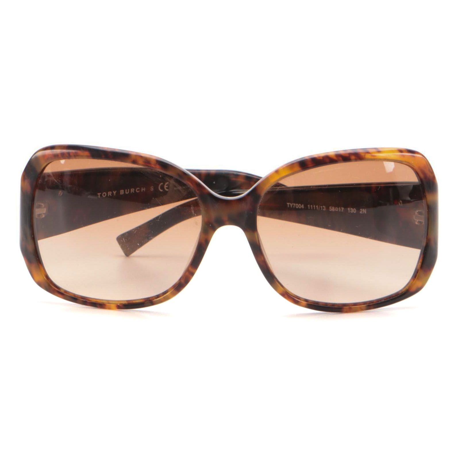 Tory Burch TY7004 Tortoise Sunglasses with Case