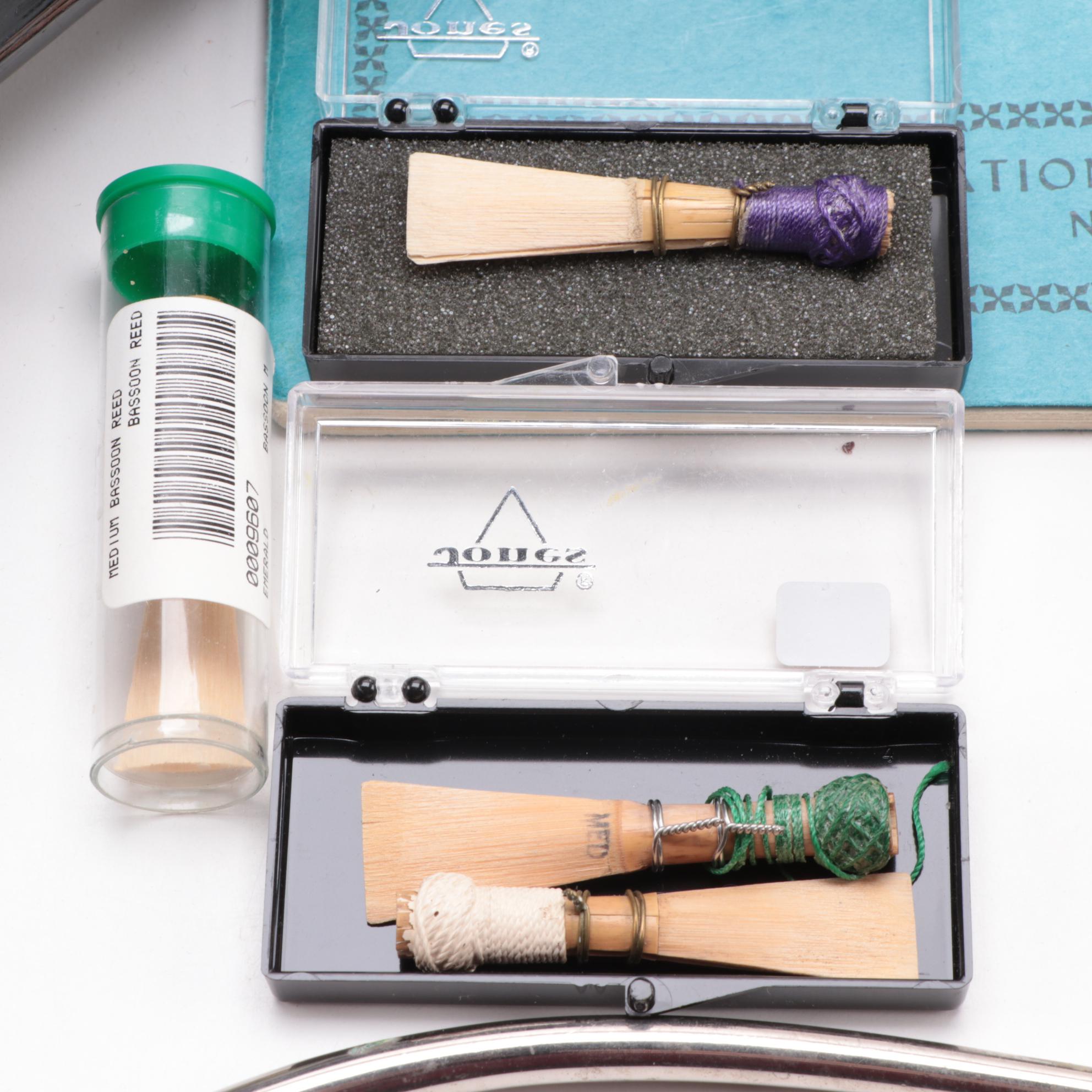 German Gebruder Mönnig Bassoon with Case and Method Books