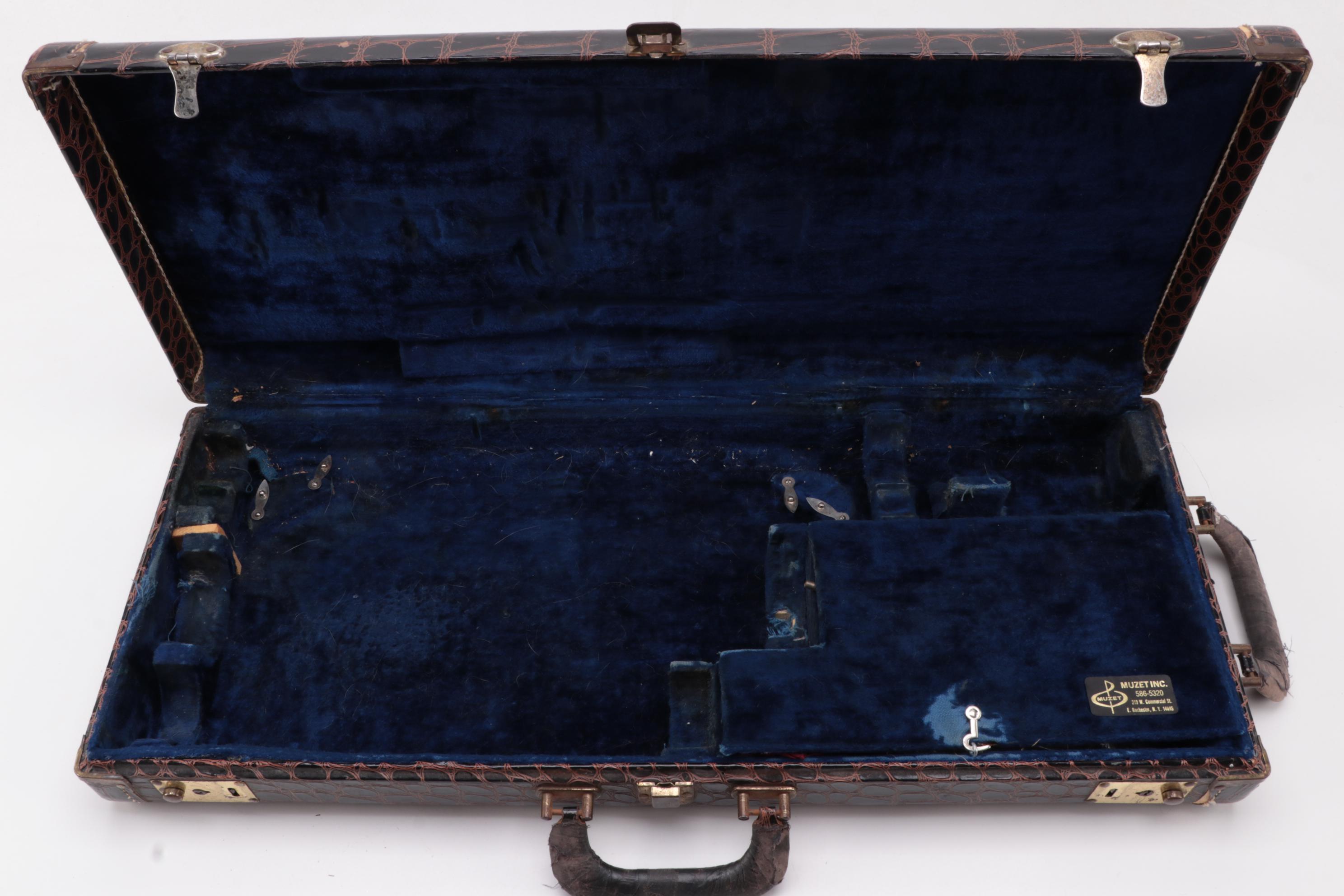 German Gebruder Mönnig Bassoon with Case and Method Books