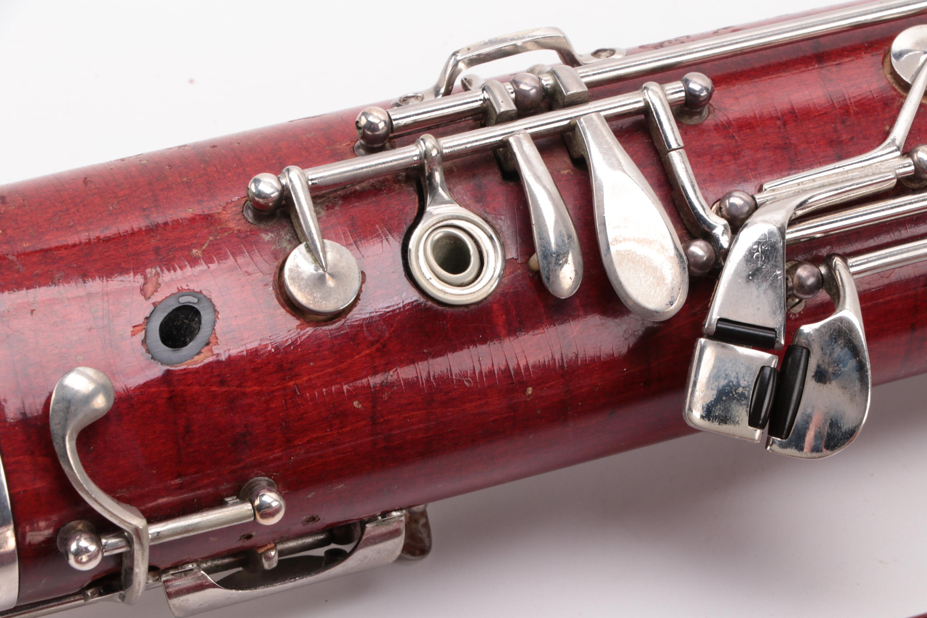 German Gebruder Mönnig Bassoon with Case and Method Books