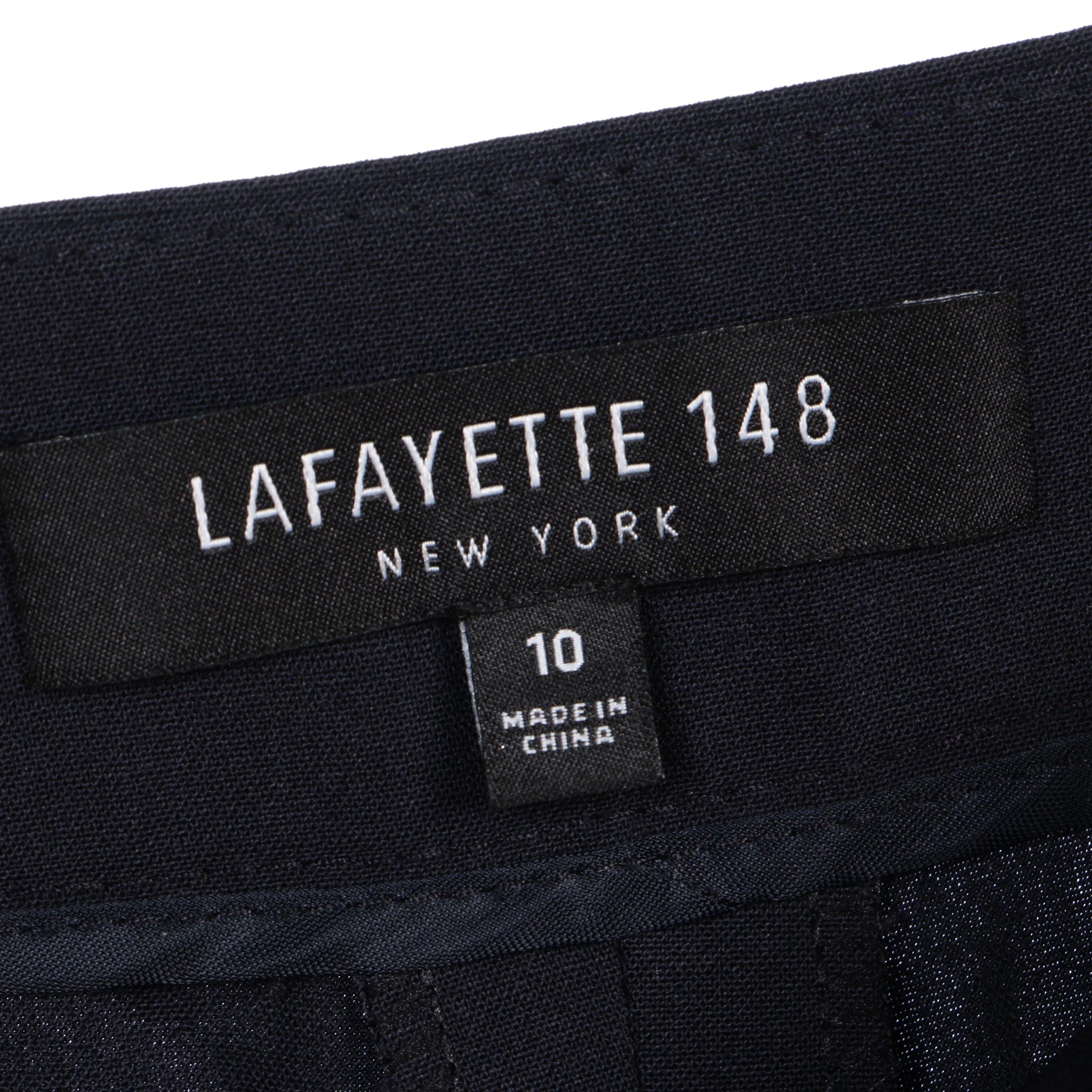 Lafayette 148 Barrow Trousers and V-Neck Top with Other Sleeveless Tops