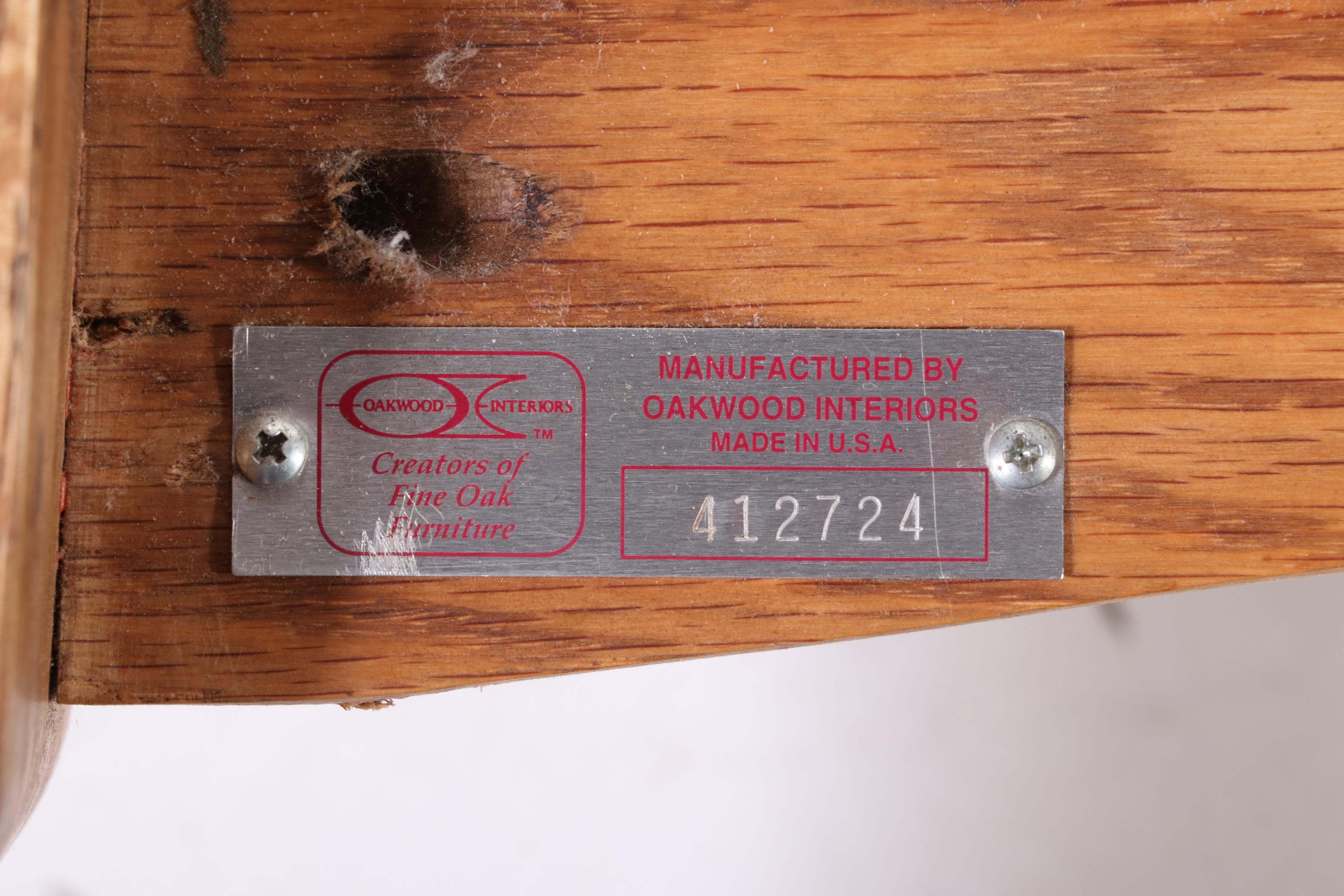 Oakwood Interiors "Versailles" Collection Oak King Size Sleigh Bed Frame