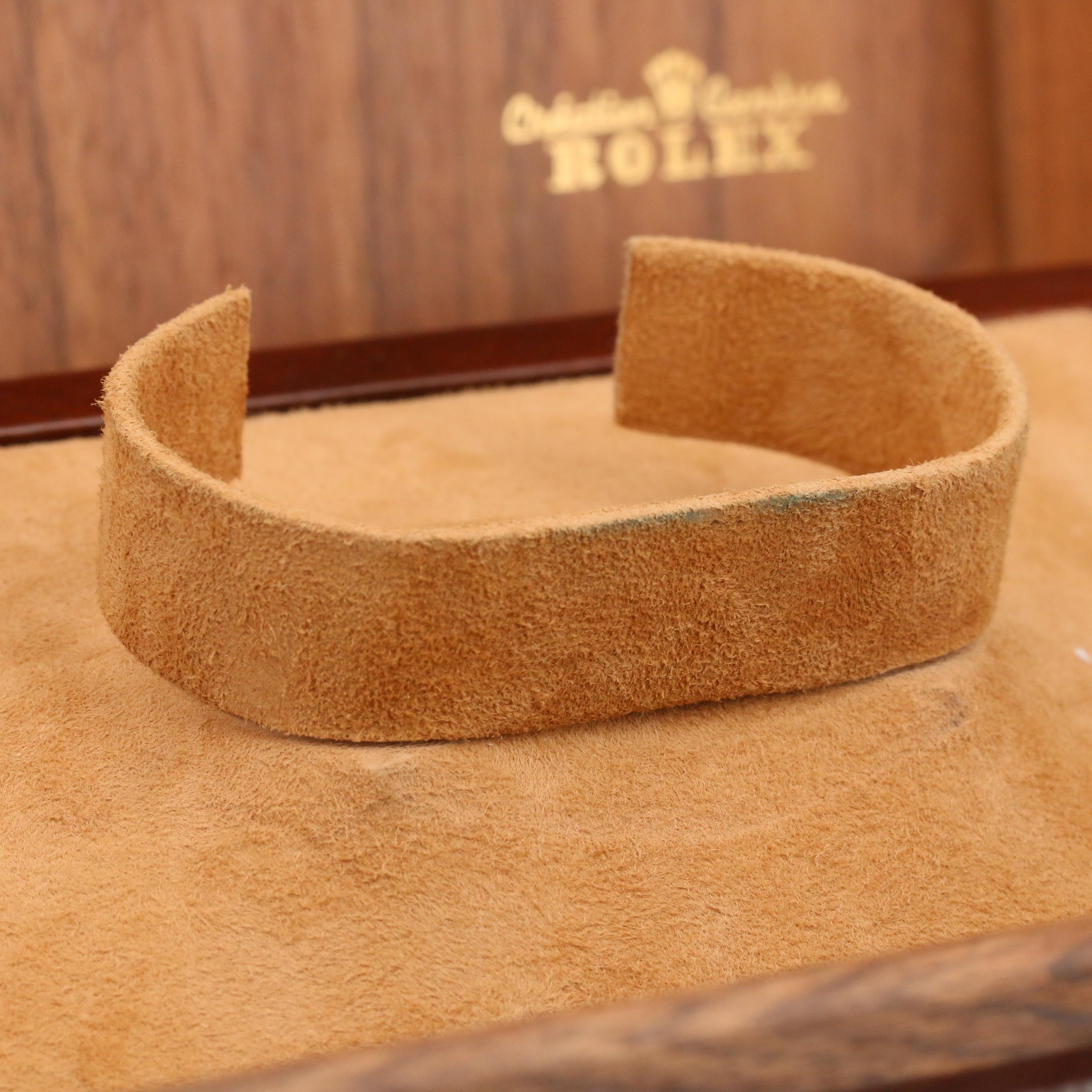 Vintage Rolex Day-Date Brown Leather Box 71.00.04