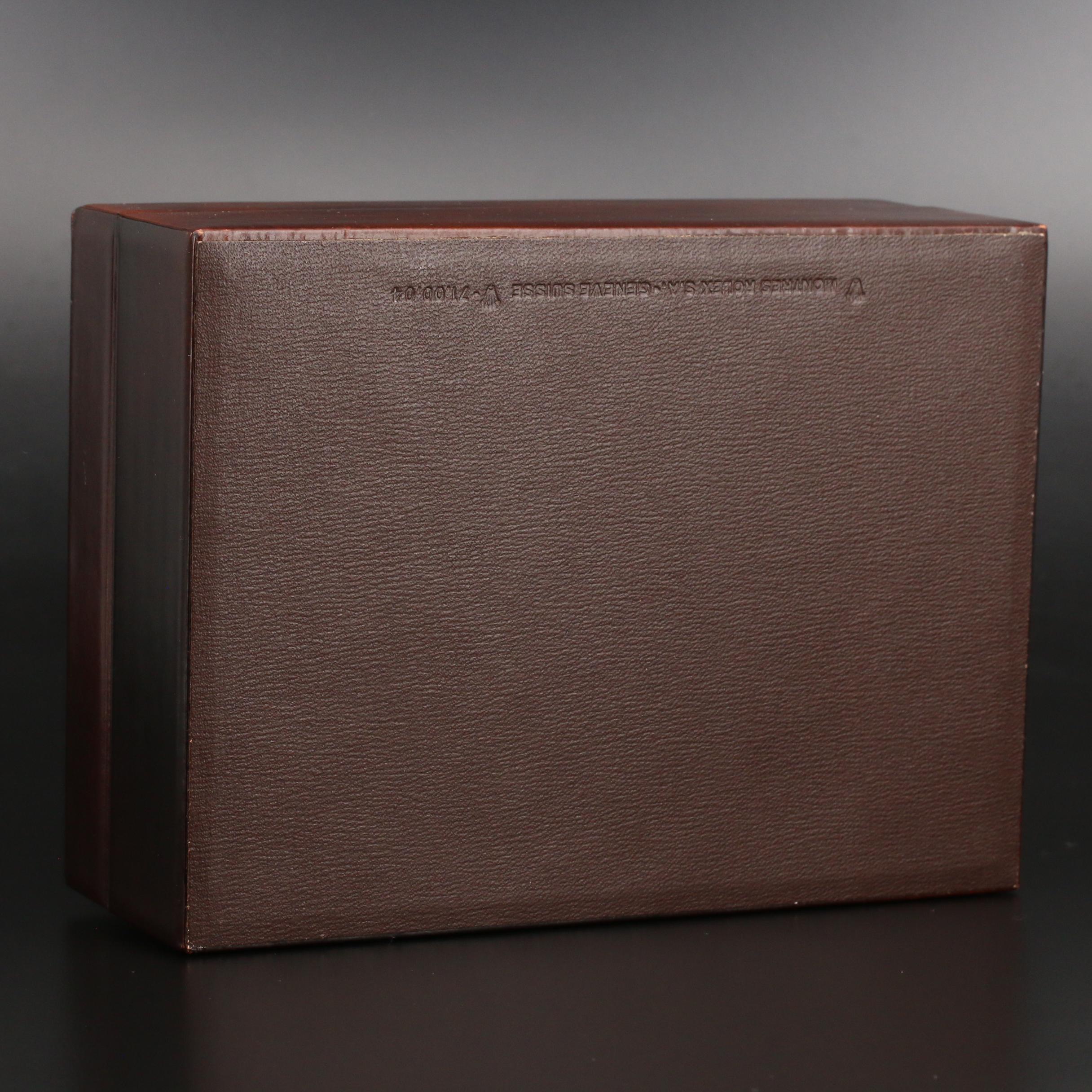 Vintage Rolex Day-Date Brown Leather Box 71.00.04