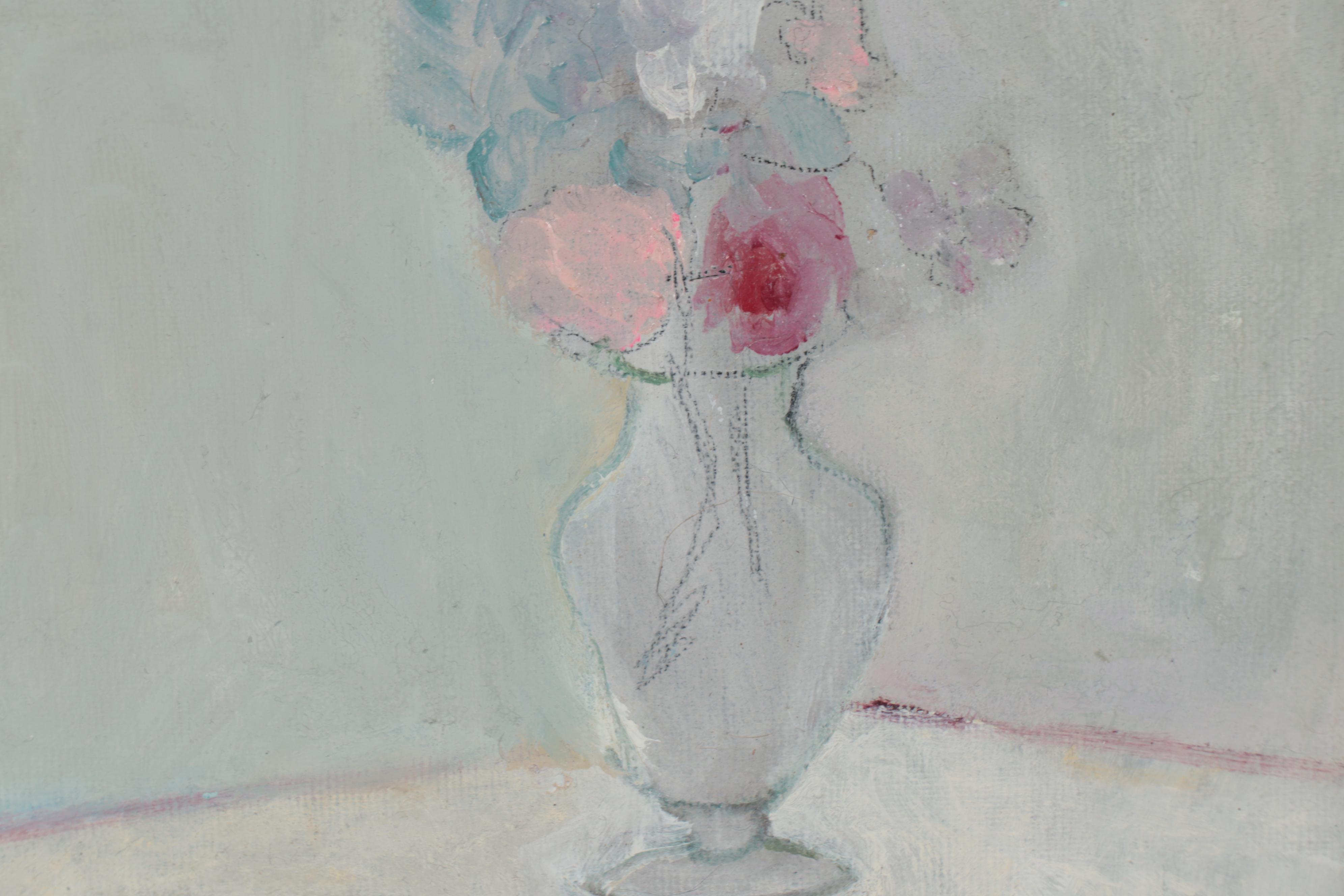 Georgann Gibson Oil Painting "Still Life with Plums," 2018