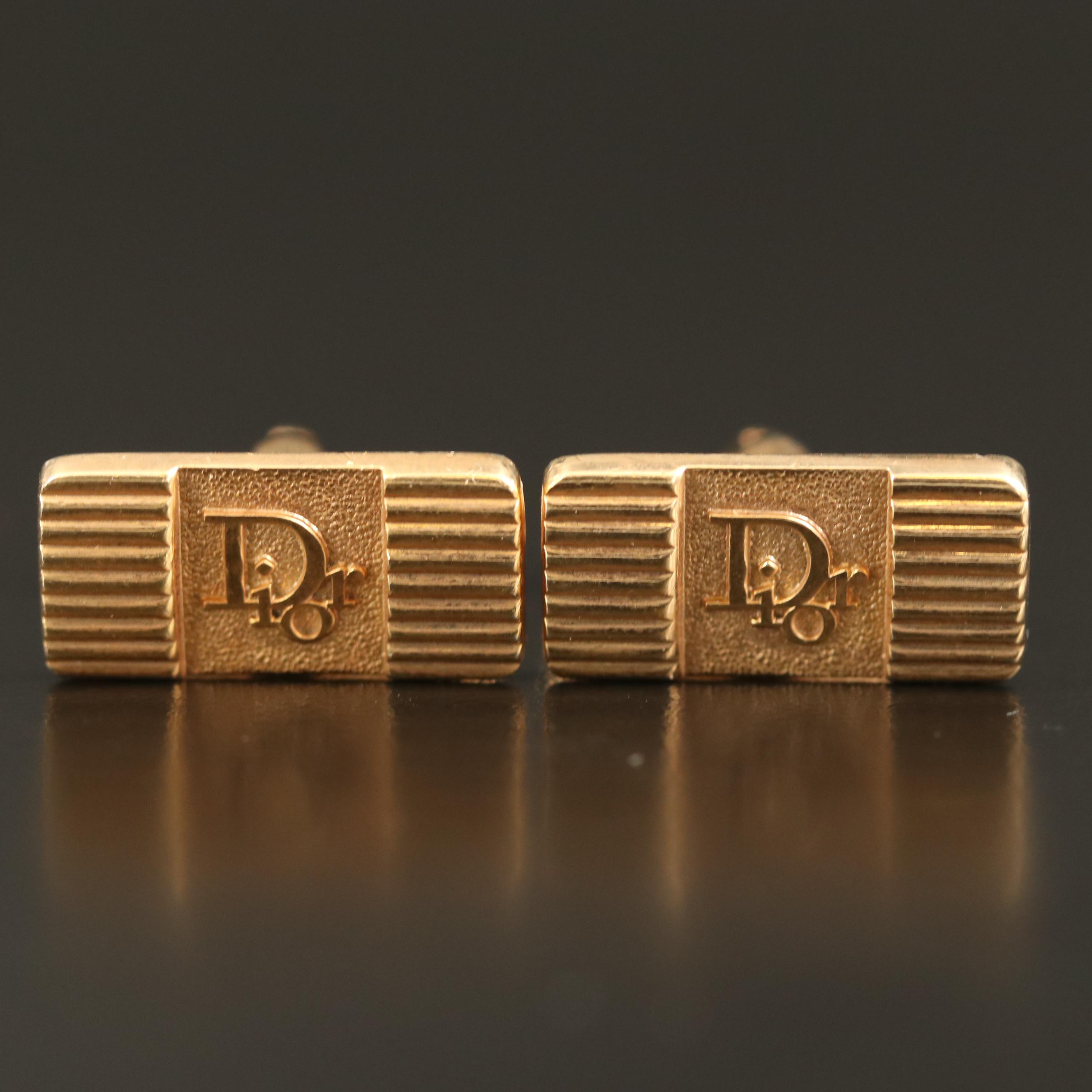 Christian Dior "Dior" Cufflinks