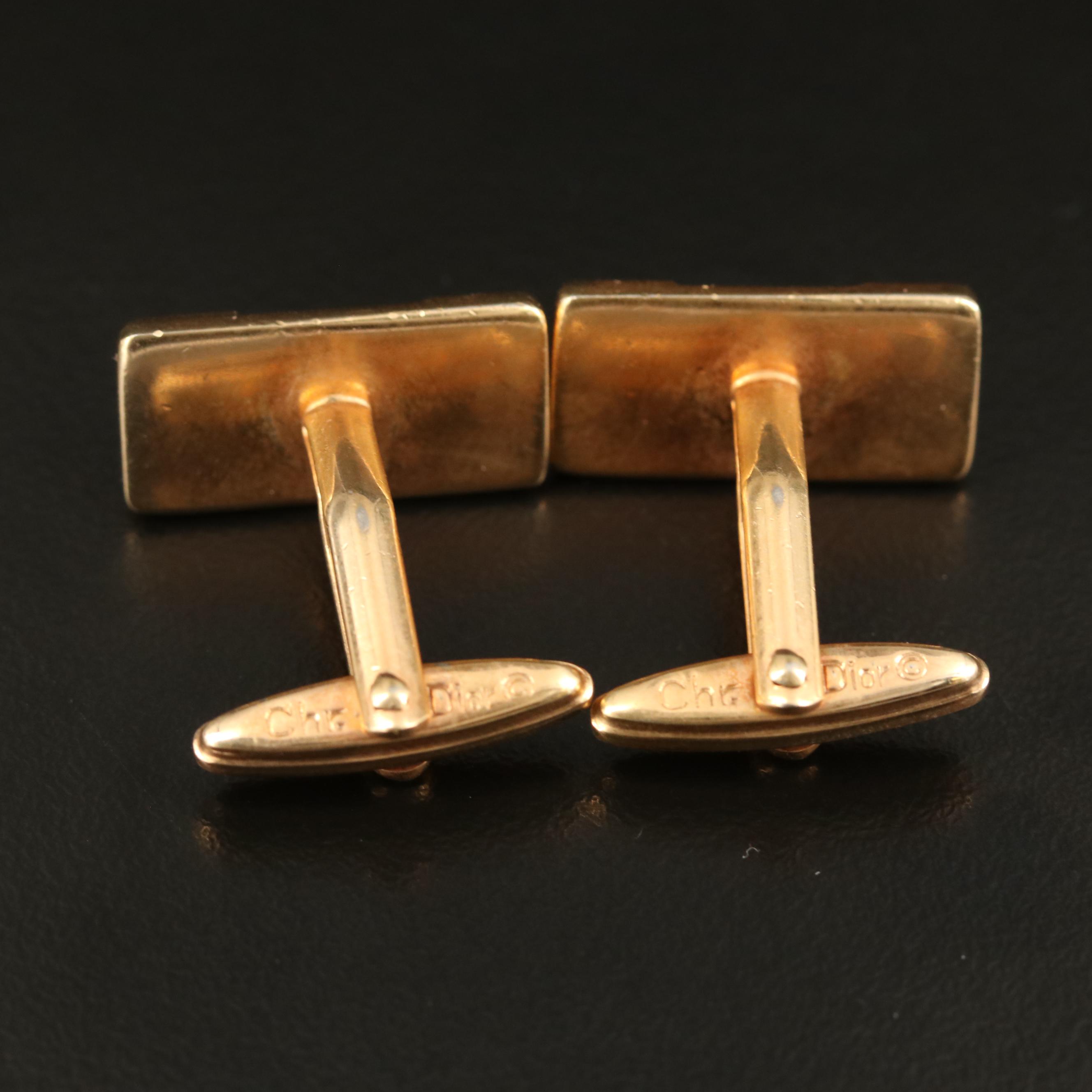 Christian Dior "Dior" Cufflinks
