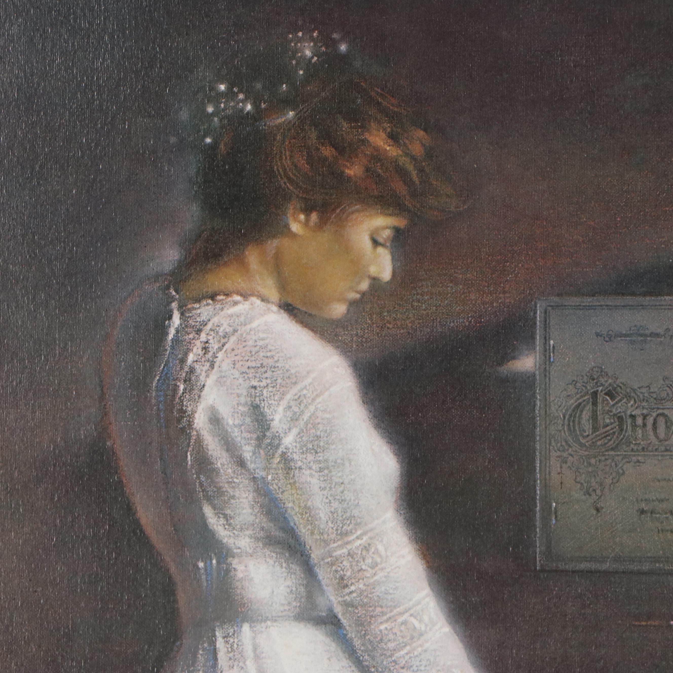 Robert A. Olson Offset Lithograph "Piano Moods"