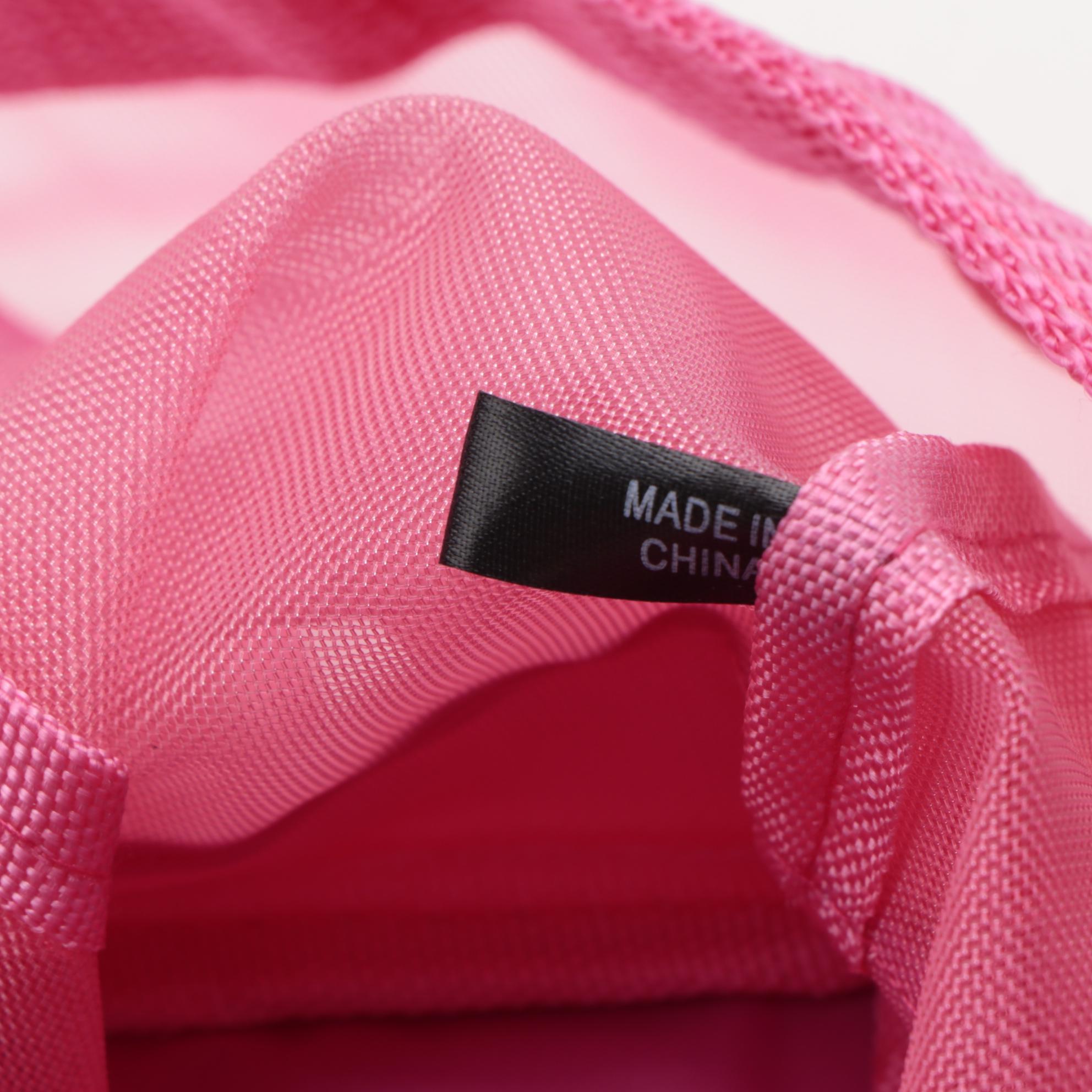 Chanel Pink Makeup Bag and Tote Complimentary Promotional Gifts