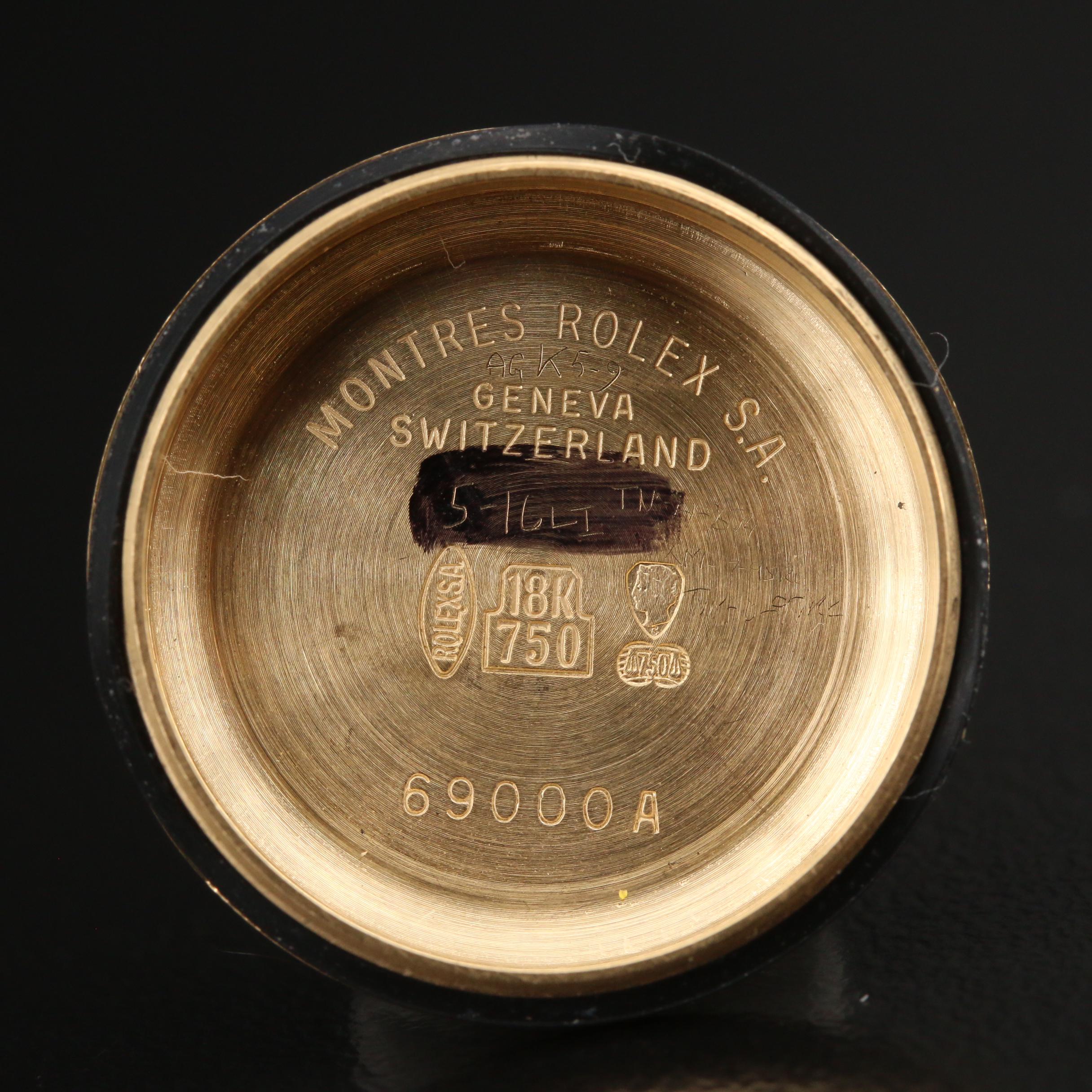 1986 Rolex Datejust Diamond and 18K Gold Watch