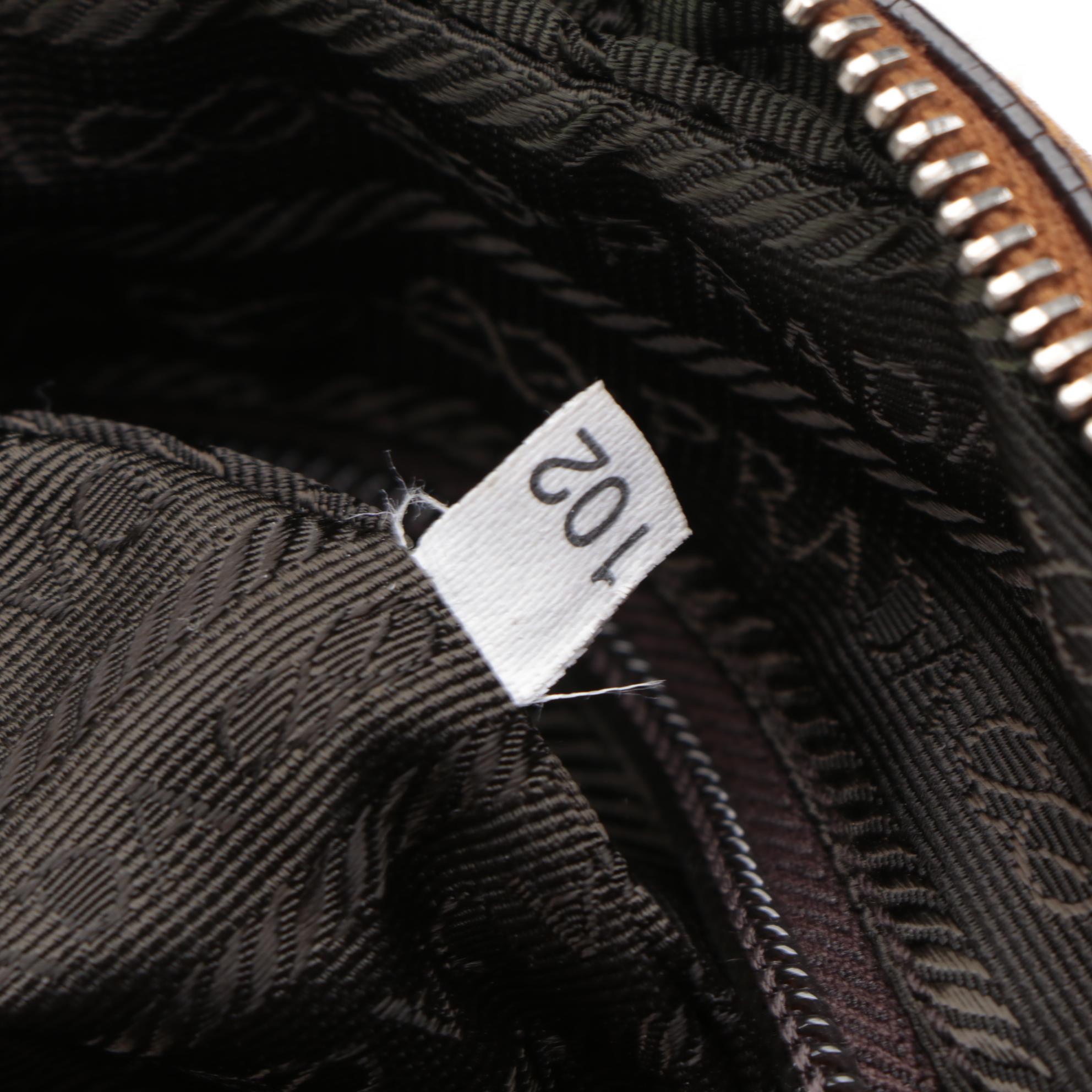 Prada Bowler Bag in Color-block Yellow and Brown Leather