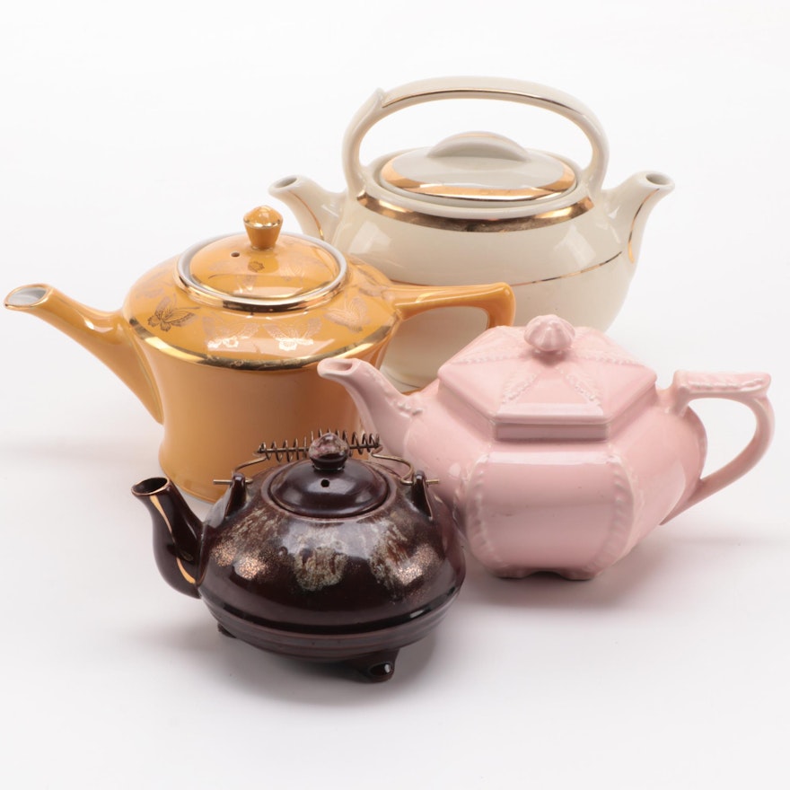 Hall Ceramic Teapots with Other Teapot