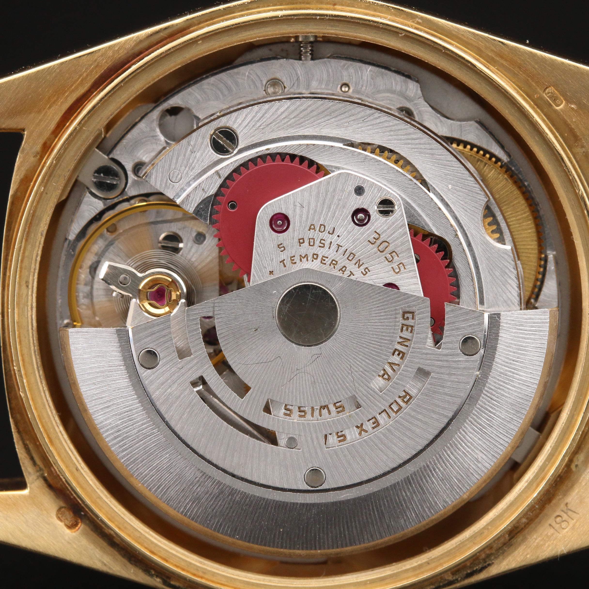 1987 Rolex "Day-Date President" 18K Gold Automatic Watch