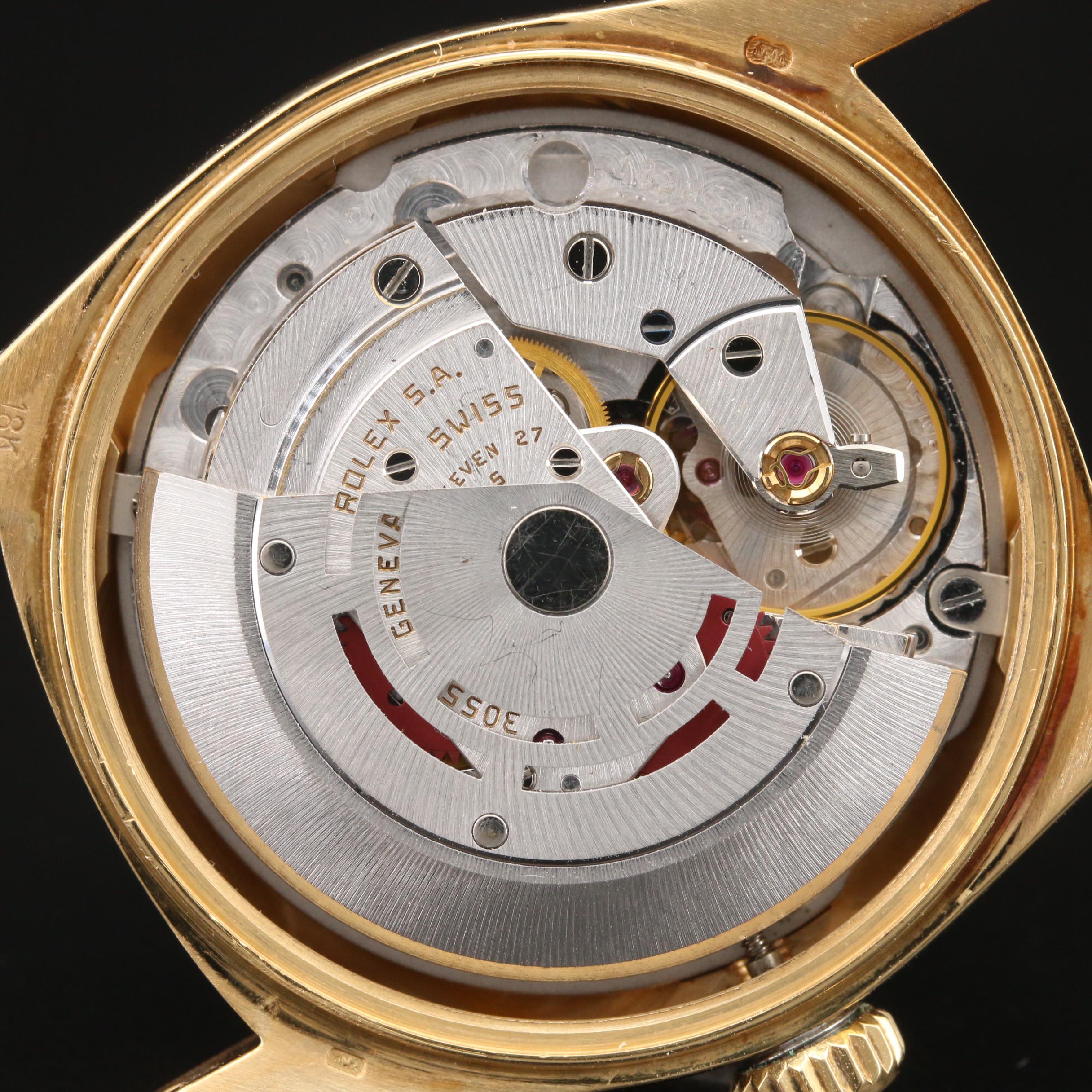 1987 Rolex "Day-Date President" 18K Gold Automatic Watch