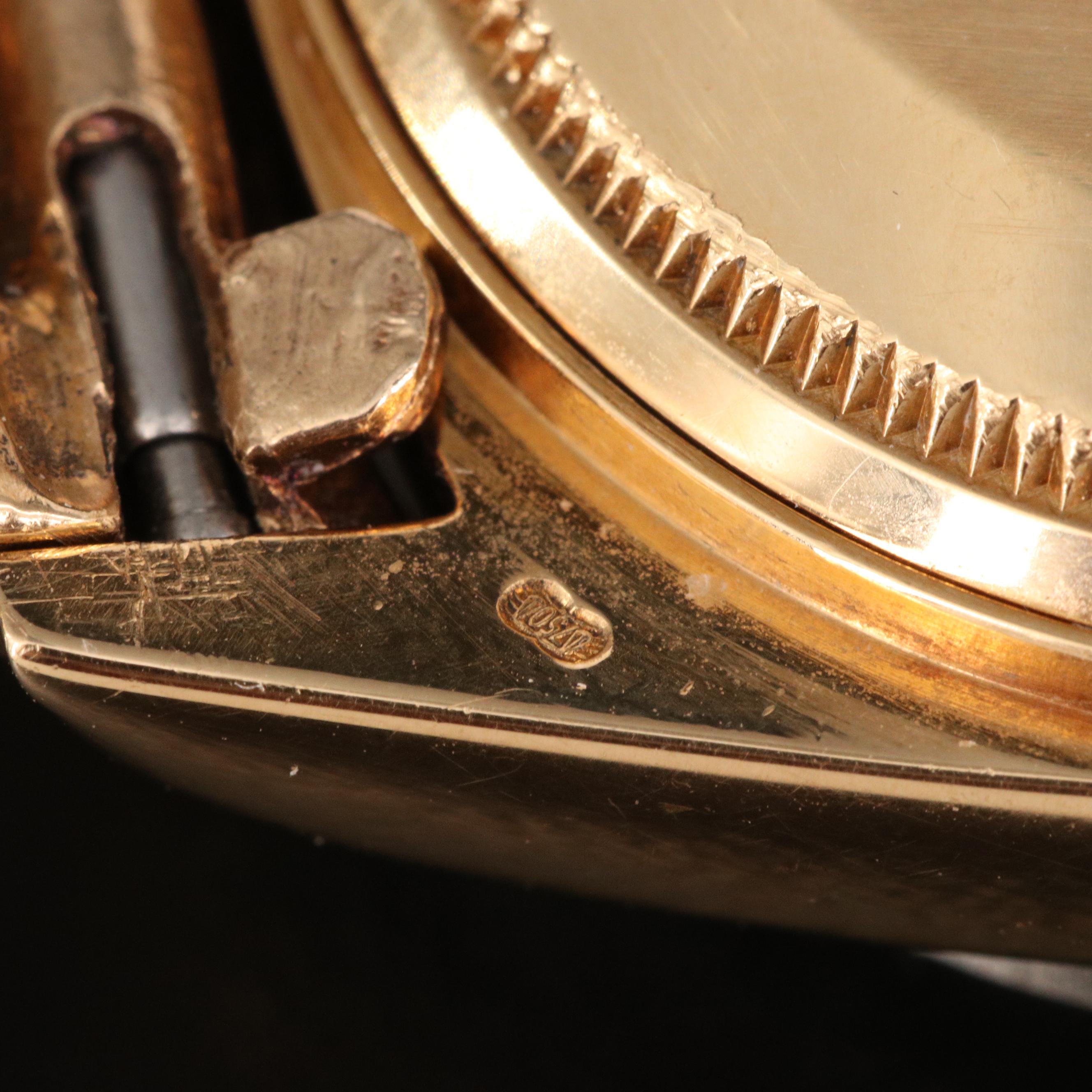 1979 Rolex 18K Yellow Gold 1.15 CTW Diamond Day-Date Watch